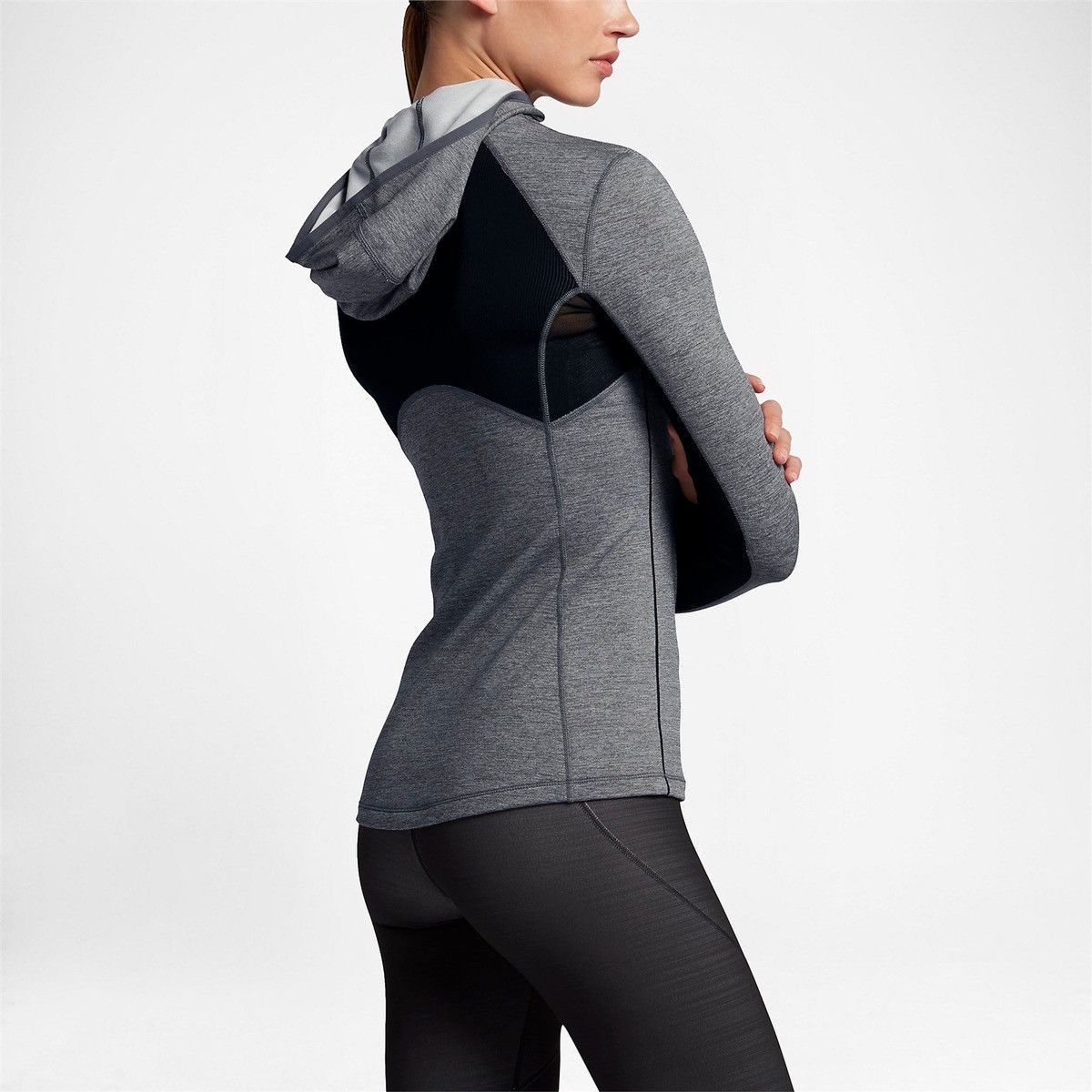 Nike Nike Pro Hyperwarm Training Running Hoodie Size XS / US 0-2 / IT 36-38 - 10 Thumbnail
