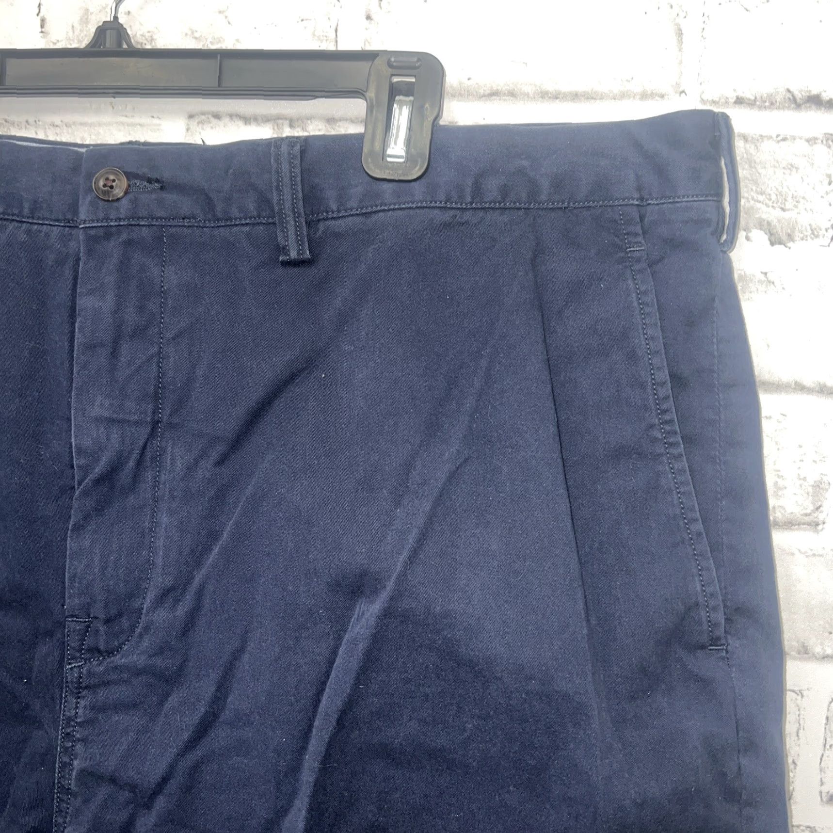 Polo Ralph Lauren Polo Ralph Lauren Shorts Mens 42 Blue Classic Fit Stretch Chino Casual Size US XL / EU 56 / 4 - 2 Thumbnail