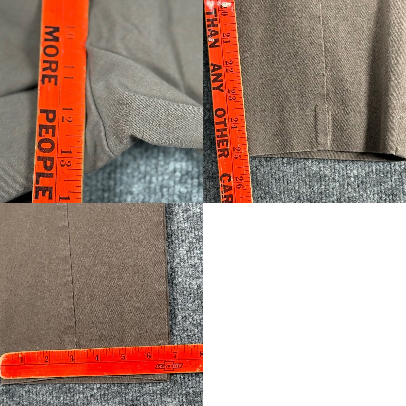 Vintage A New Day Pants Women 14 Beige WorkWear Tapered Elastic Waistband Side fly hook Zip Size 36" / US 14 / IT 50 - 8 Thumbnail