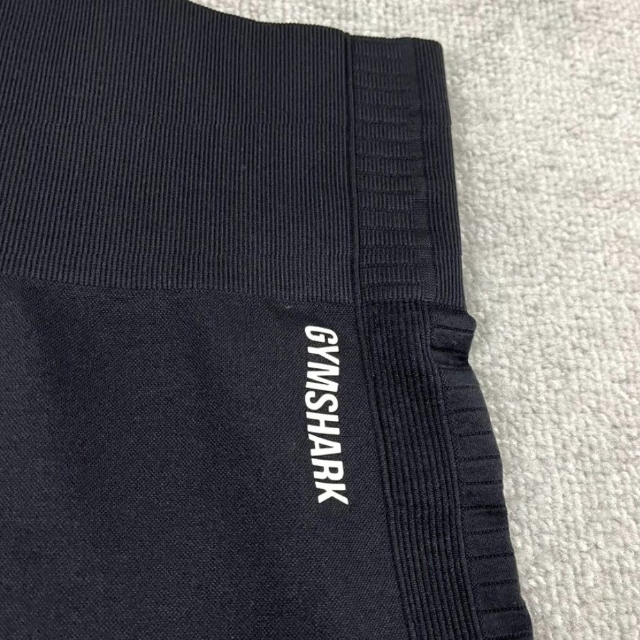 Gymshark VINTAGE Gymshark Energy Seamless Leggings Womens Large/25" Black Athletic Workout Gym Lifting Size 36" / US 14 / IT 50 - 2 Thumbnail
