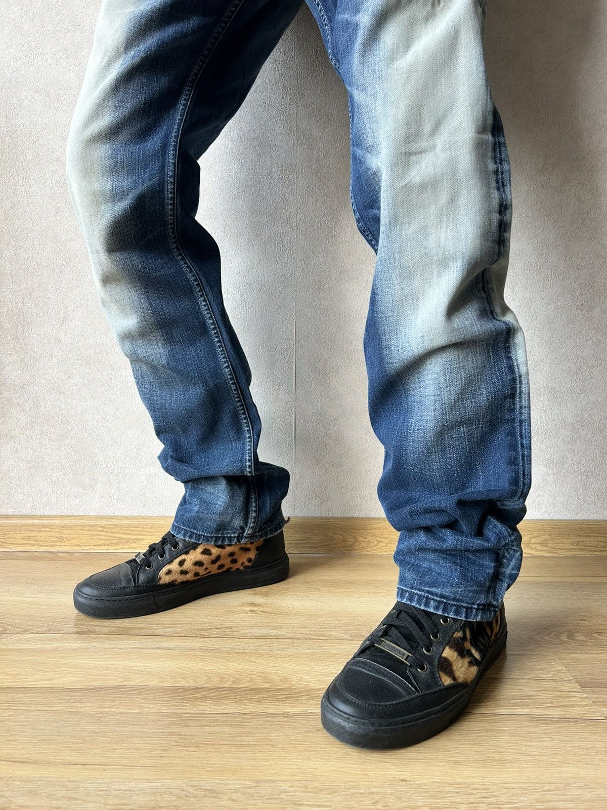 Diesel Diesel Safado Blue Eyecons 2015/1 Denim Jeans Y2K Size US 34 / EU 50 - 5 Thumbnail