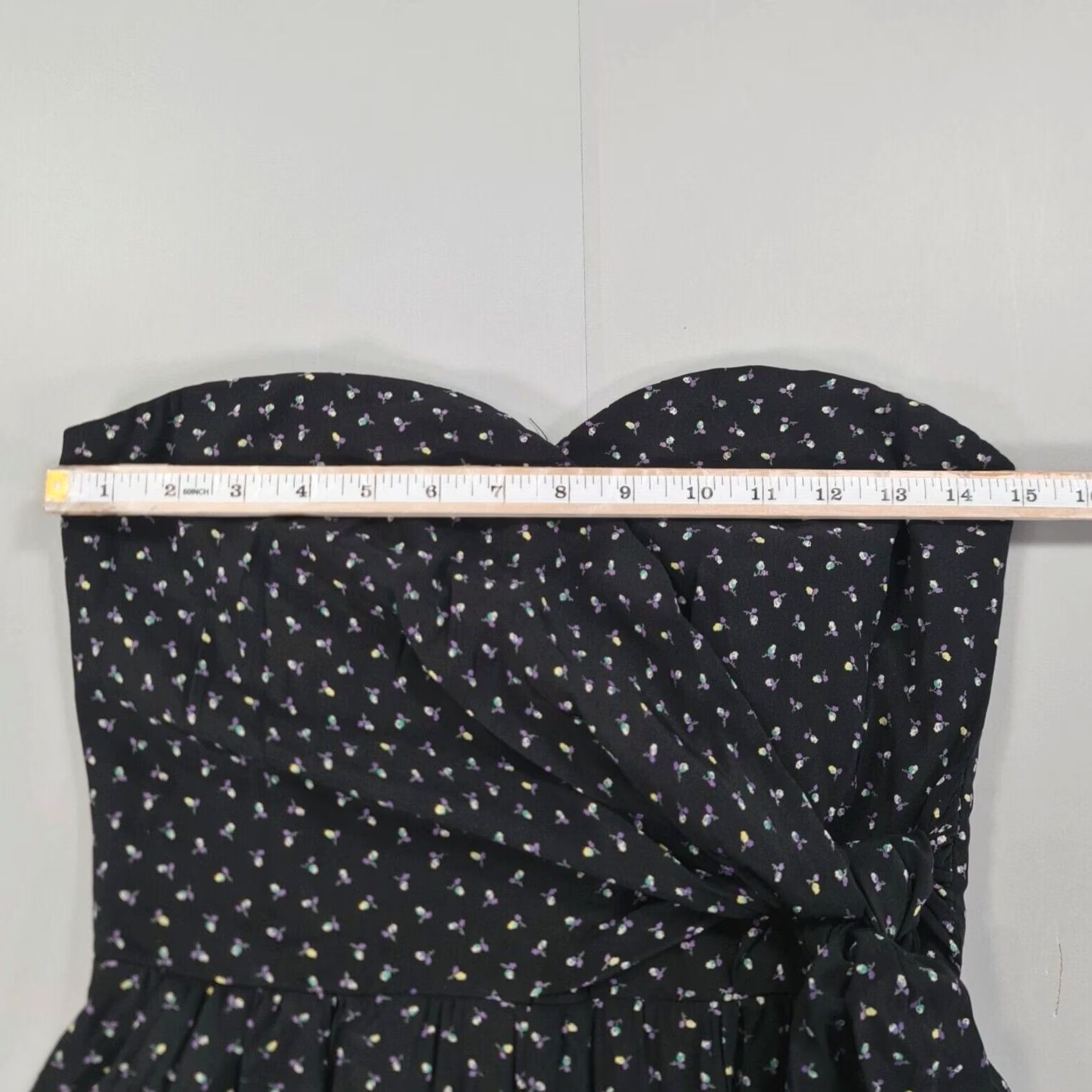 Juicy Couture Juicy Couture Womens Jumpsuit Silk Black 6 UK Sleeveless Floral Zip Regular One-Piece Womens Size 28" / US 6 / IT 42 - 6 Thumbnail