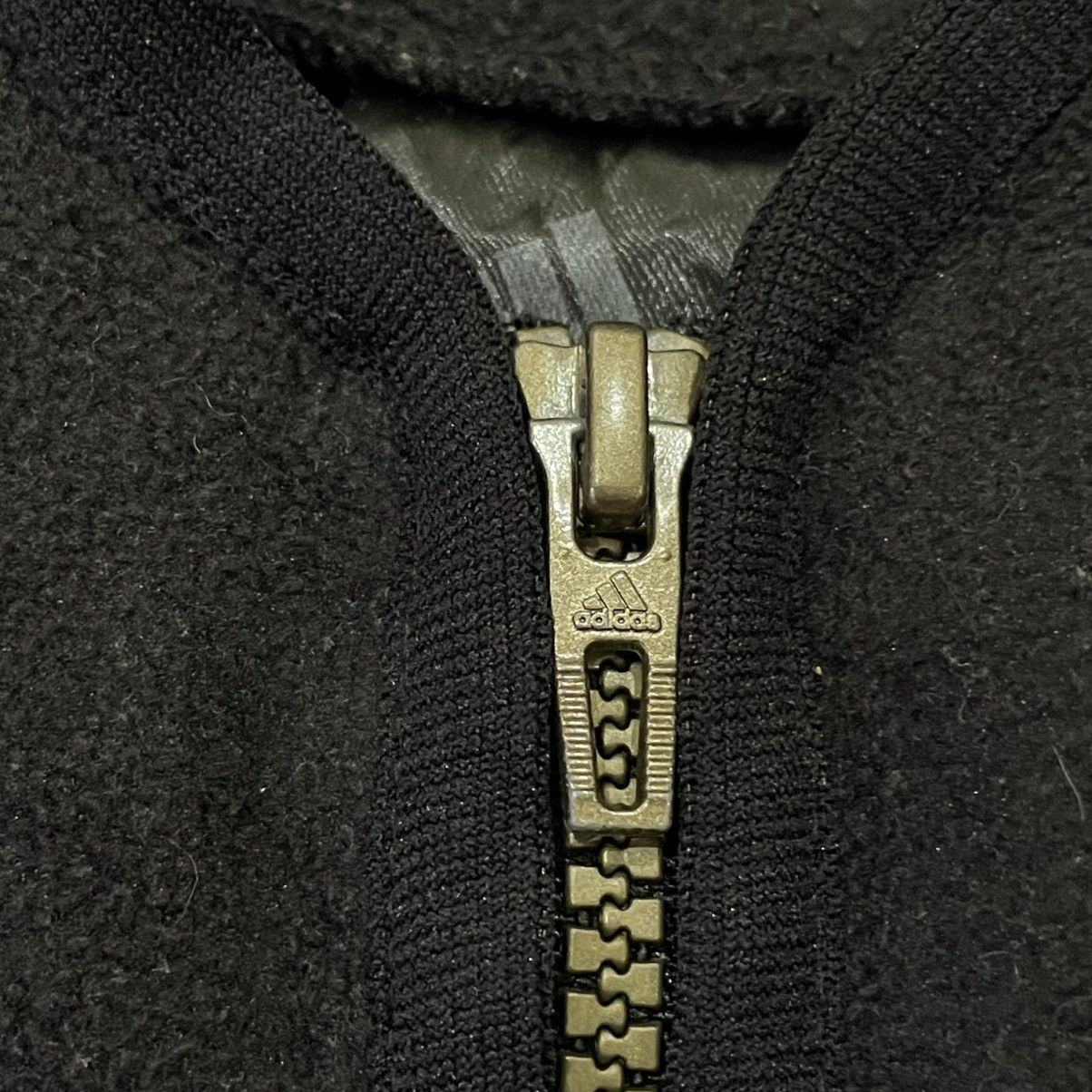 Adidas Vintage Adidas Professional Fleece Hoodie Jacket Black&Gold Size US L / EU 52-54 / 3 - 6 Thumbnail