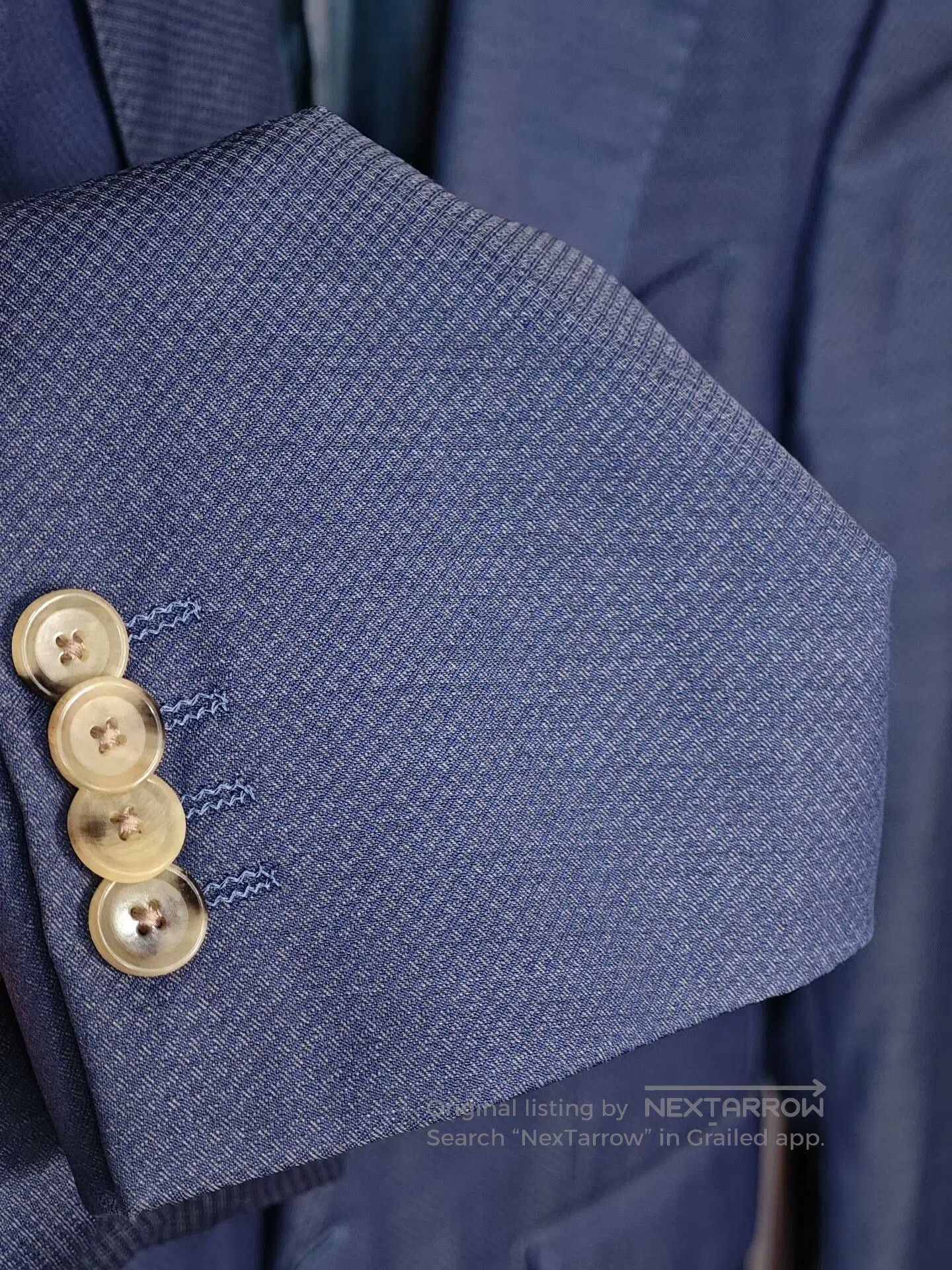 SCABAL Custom Scabal Wool Blazer Suit. Size US M / EU 48-50 / 2 - 4 Thumbnail
