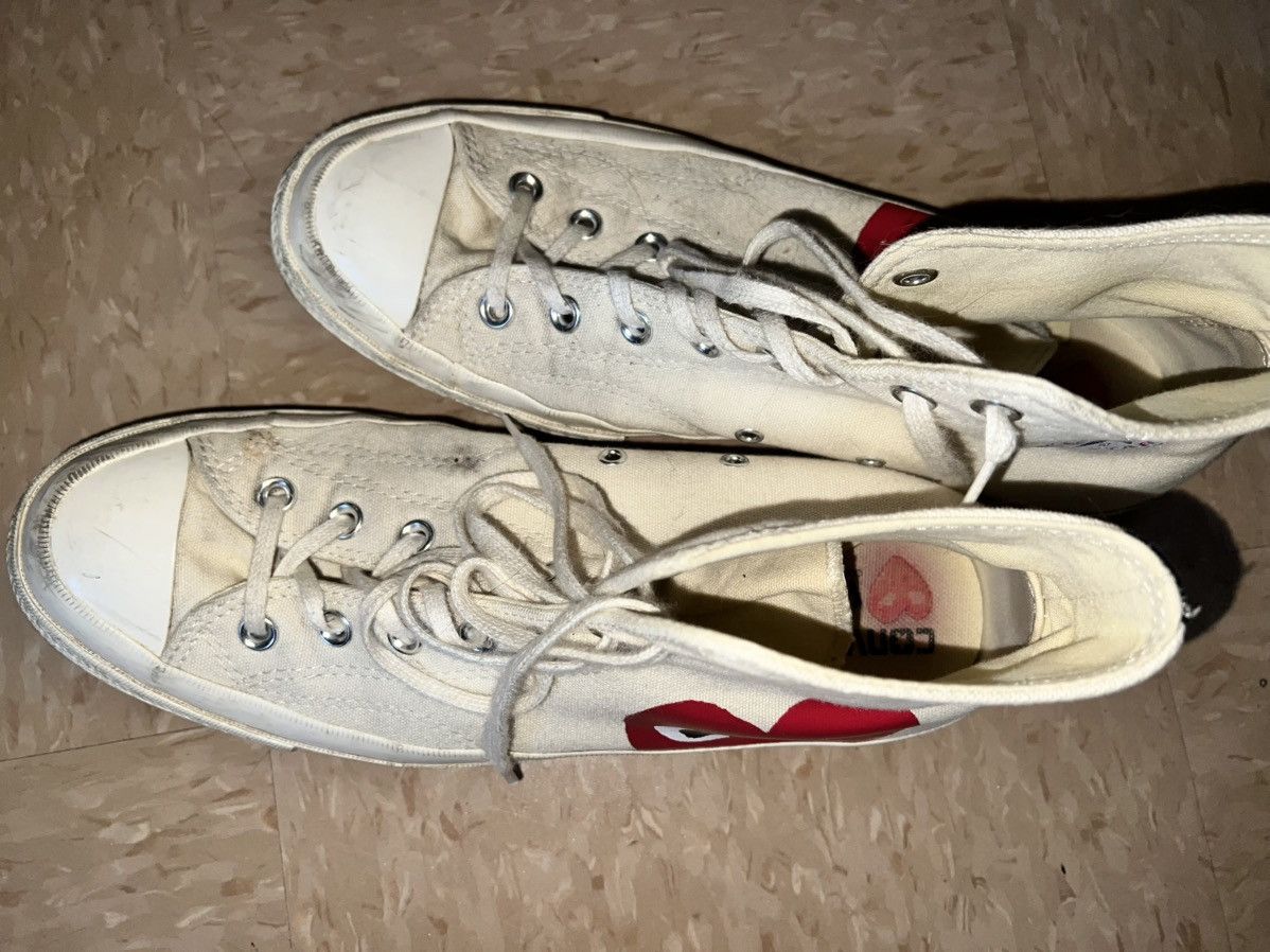 Comme des Garcons PLAY × Converse Comme De Garcons Play x Chuck Taylor Size US 10.5 / EU 43-44 - 5 Thumbnail