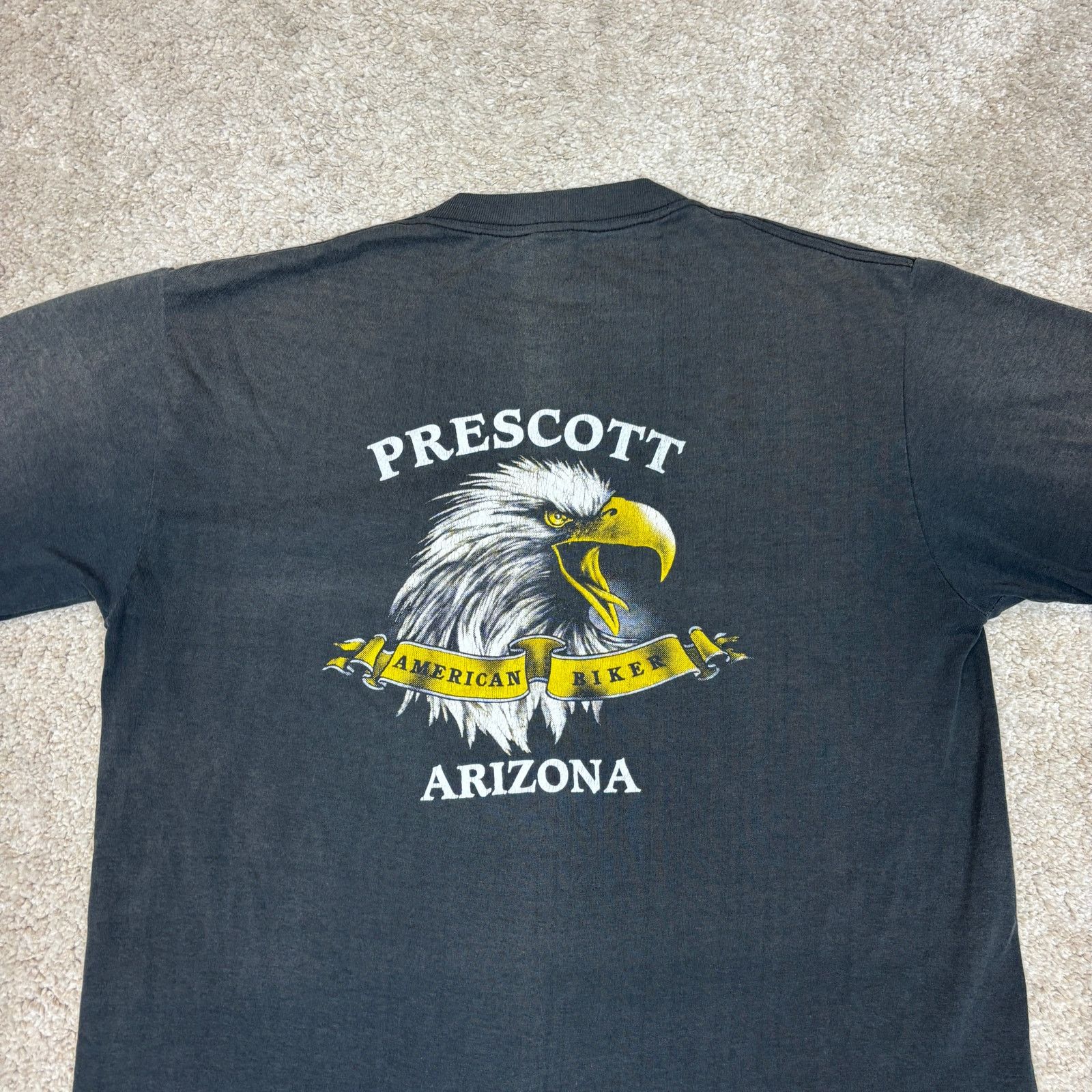 Harley Davidson Vintage 80s Harley Davidson 3D Emblem T Shirt XL Faded Size US XL / EU 56 / 4 - 6 Thumbnail