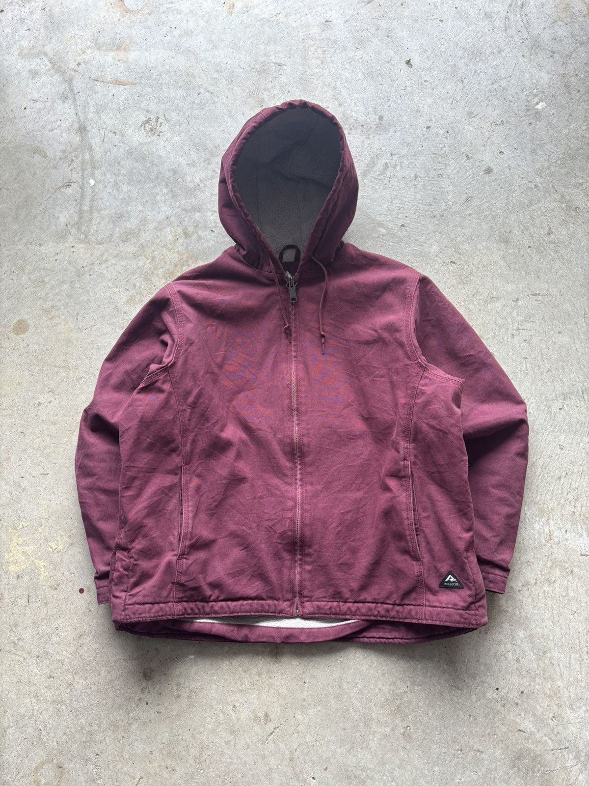 Carhartt Vintage Purple Fleece Work Jacket Size US XL / EU 56 / 4 - 1 Thumbnail