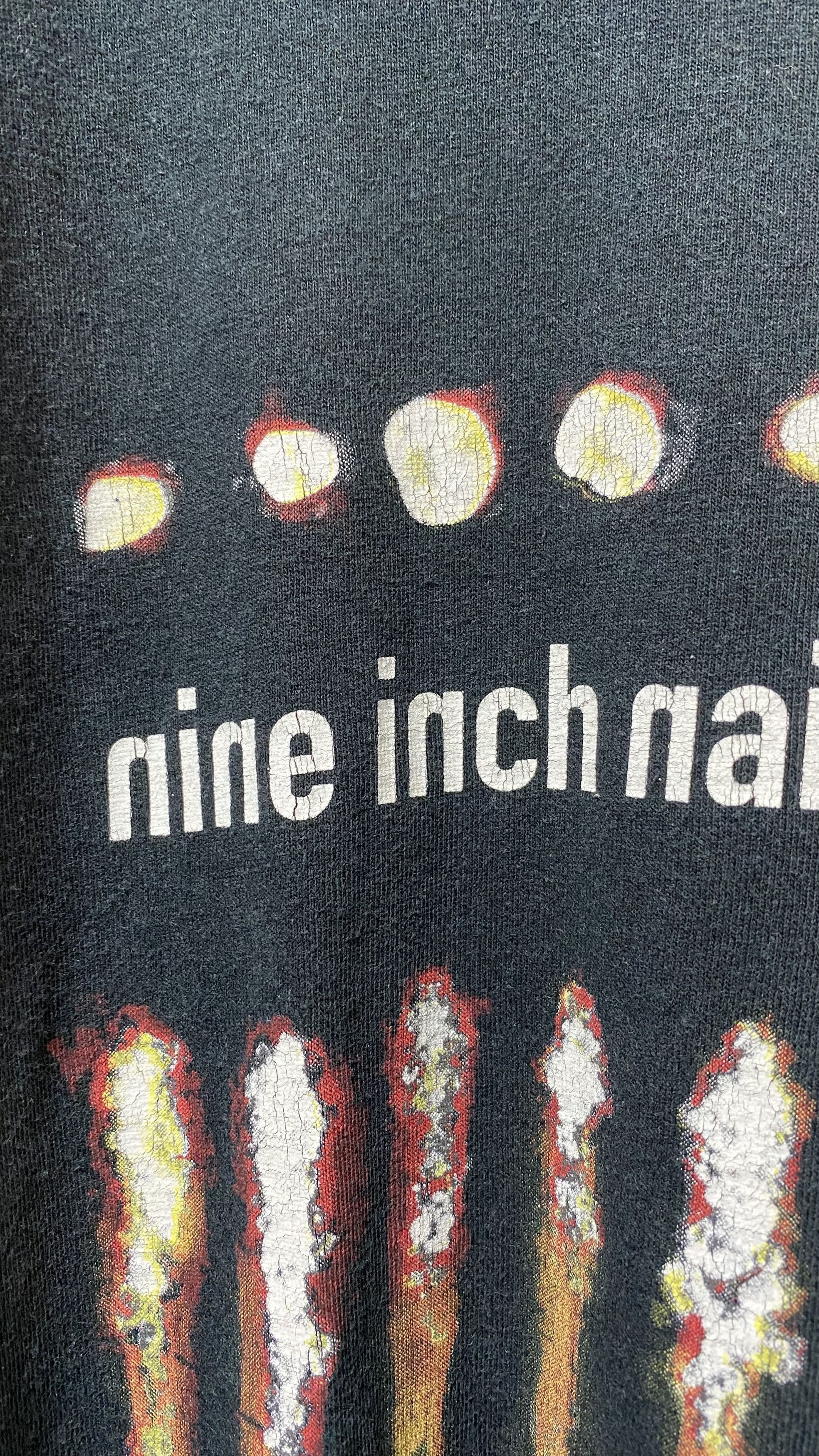 Vintage Vintage nine inch nails the downward spiral tee rare 2xl Size US XXL / EU 58 / 5 - 3 Thumbnail