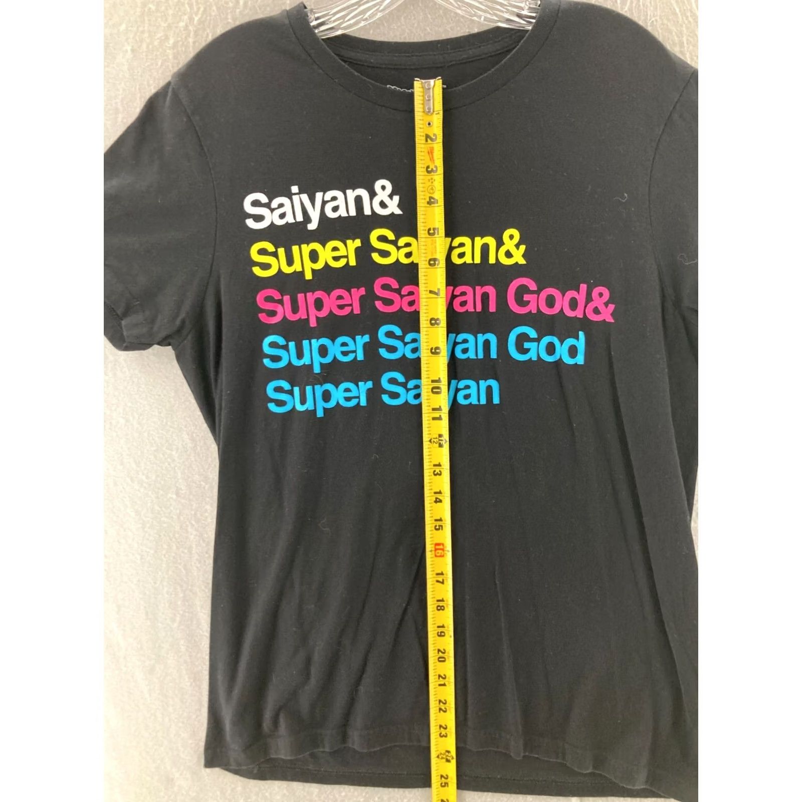 Vintage Dragon Ball Z Dragon Ball Z Super T Shirt Mens M Black Short Sleeve Crew Neck Graphic Print Anime Cartoon Pattern Solid Shirt Size US M / EU 48-50 / 2 - 4 Thumbnail
