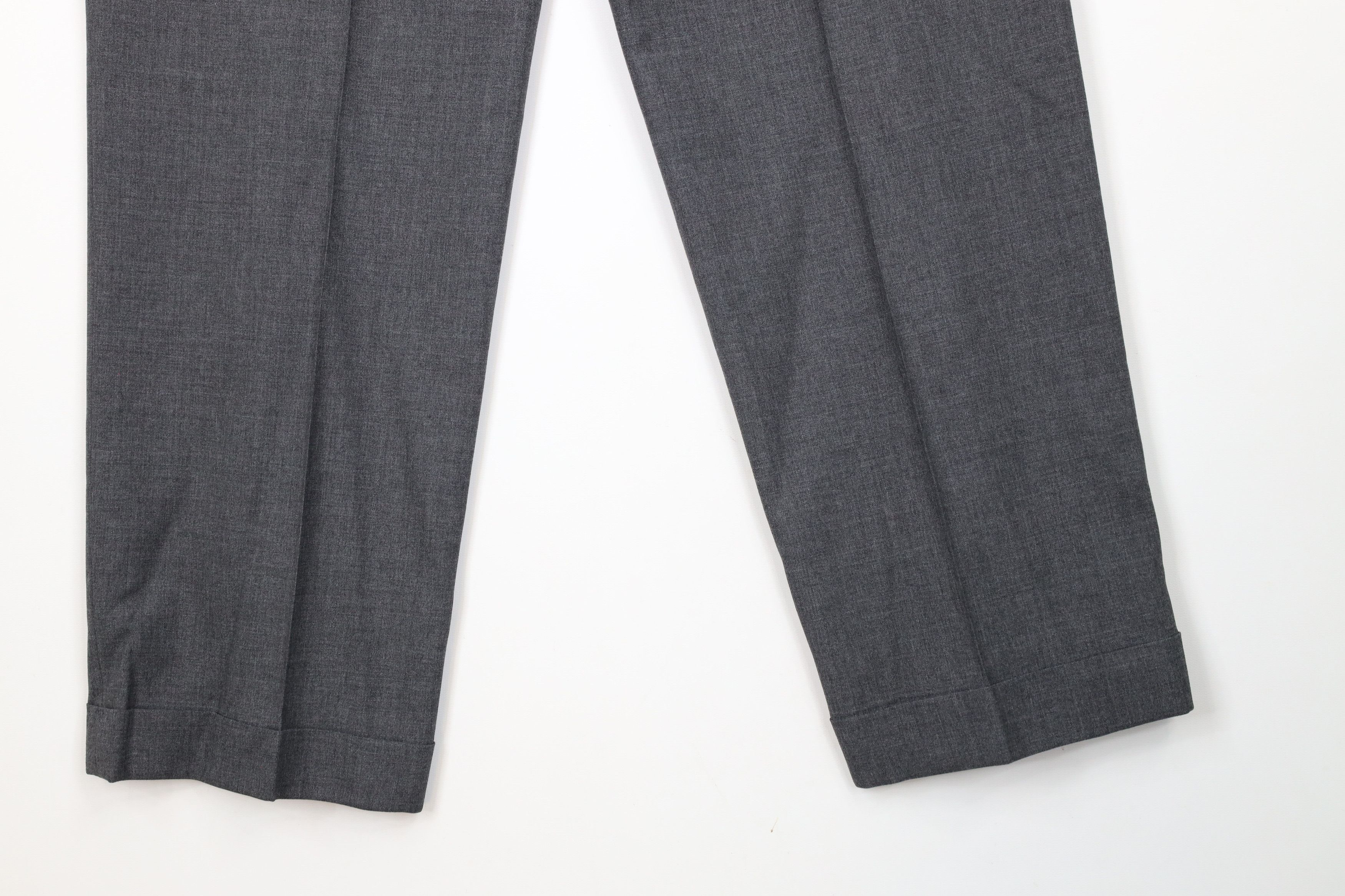 Brooks Brothers × Vintage Vintage 70s 80s Brooks Brothers Chino Pants Heather Gray USA Size US 32 / EU 48 - 13 Thumbnail