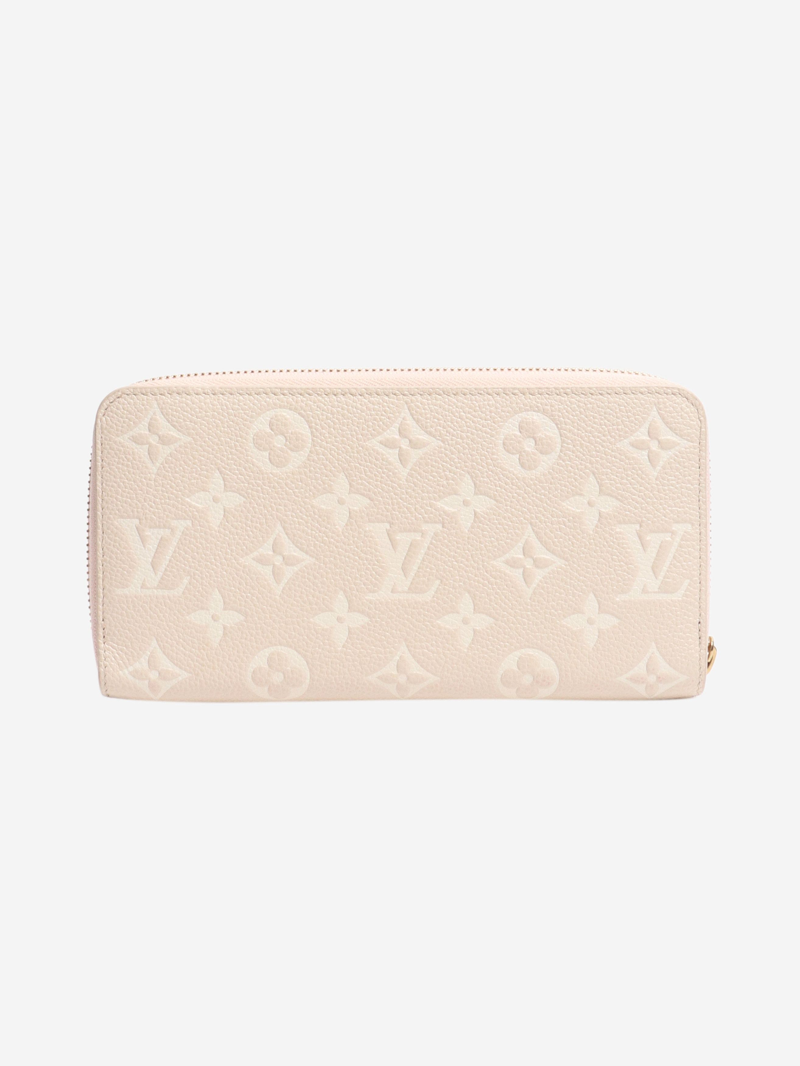 Louis Vuitton Pink Monogram zipped wallet Size ONE SIZE - 1 Thumbnail