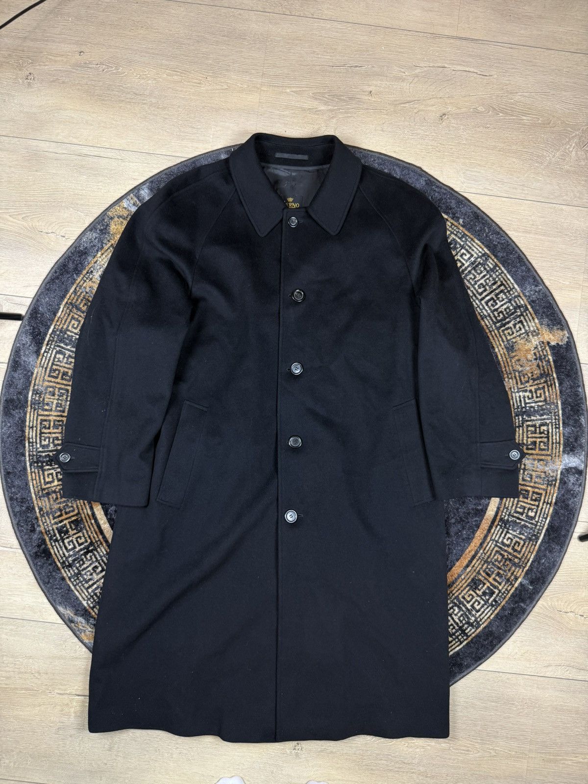 Herno Herno Coat Very rare model Loro Piana 90%wool 10%Cashmere Size US XL / EU 56 / 4 - 1 Thumbnail