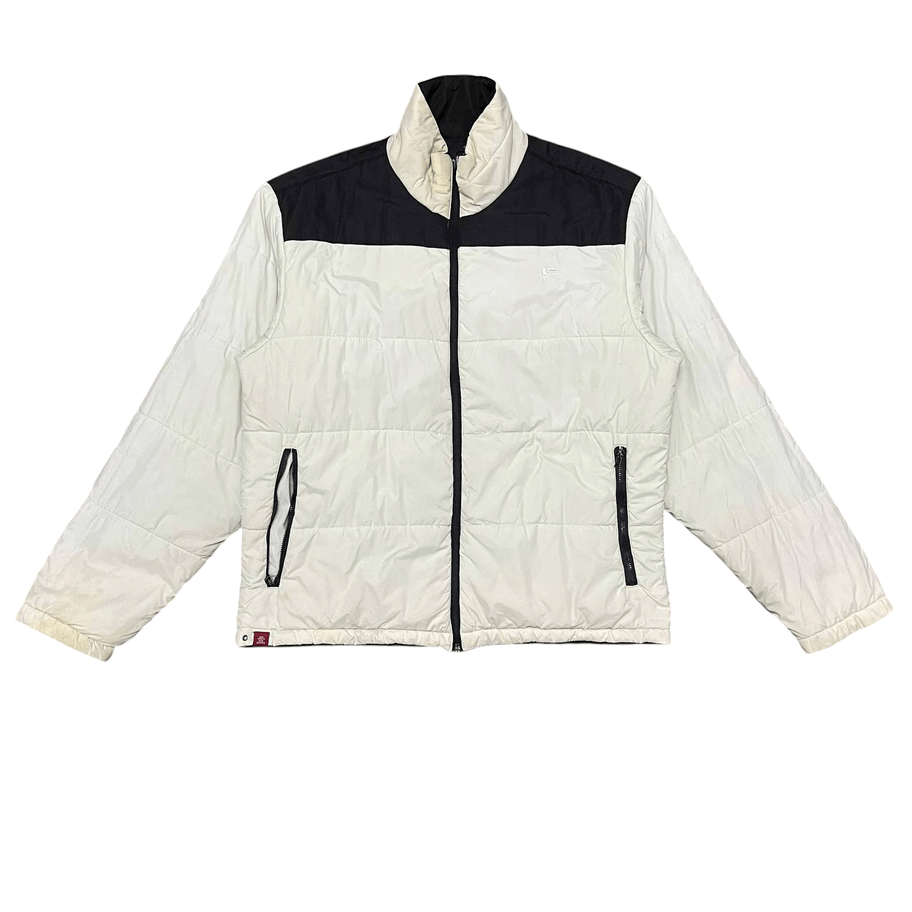 Quicksilver Vintage Quiksilver Puffer Jacket Reversible Size US S / EU 44-46 / 1 - 8 Thumbnail