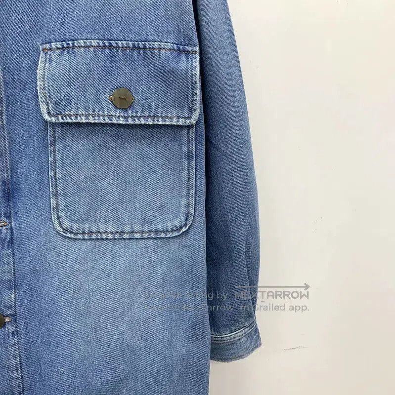 Loewe Loewe Blue Cotton Women's Jacket . Size XS / US 0-2 / IT 36-38 - 4 Thumbnail