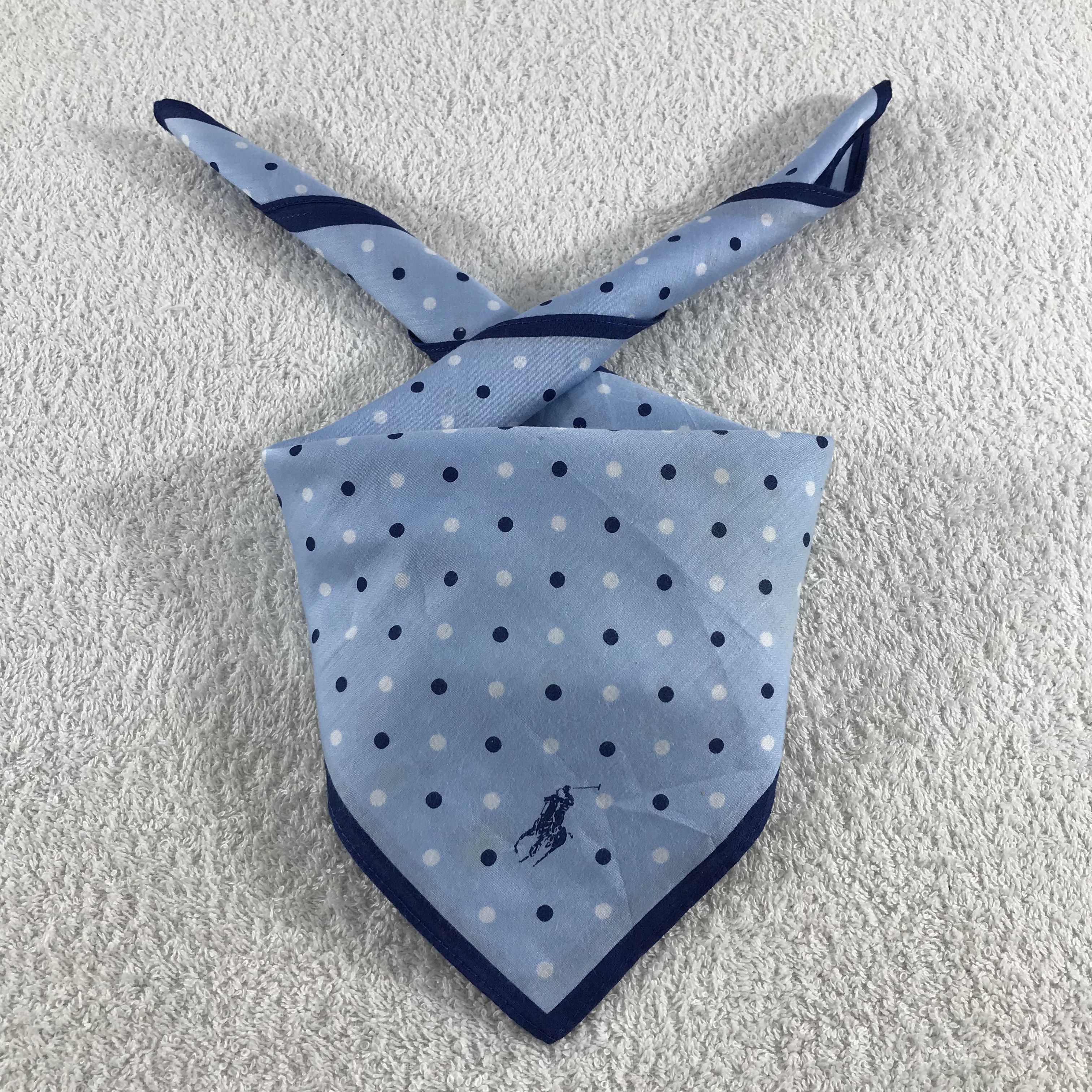 Polo Ralph Lauren × Vintage Polo Ralph Lauren Bandana / Handkerchief / Neckerchief -S361 Size ONE SIZE - 3 Thumbnail