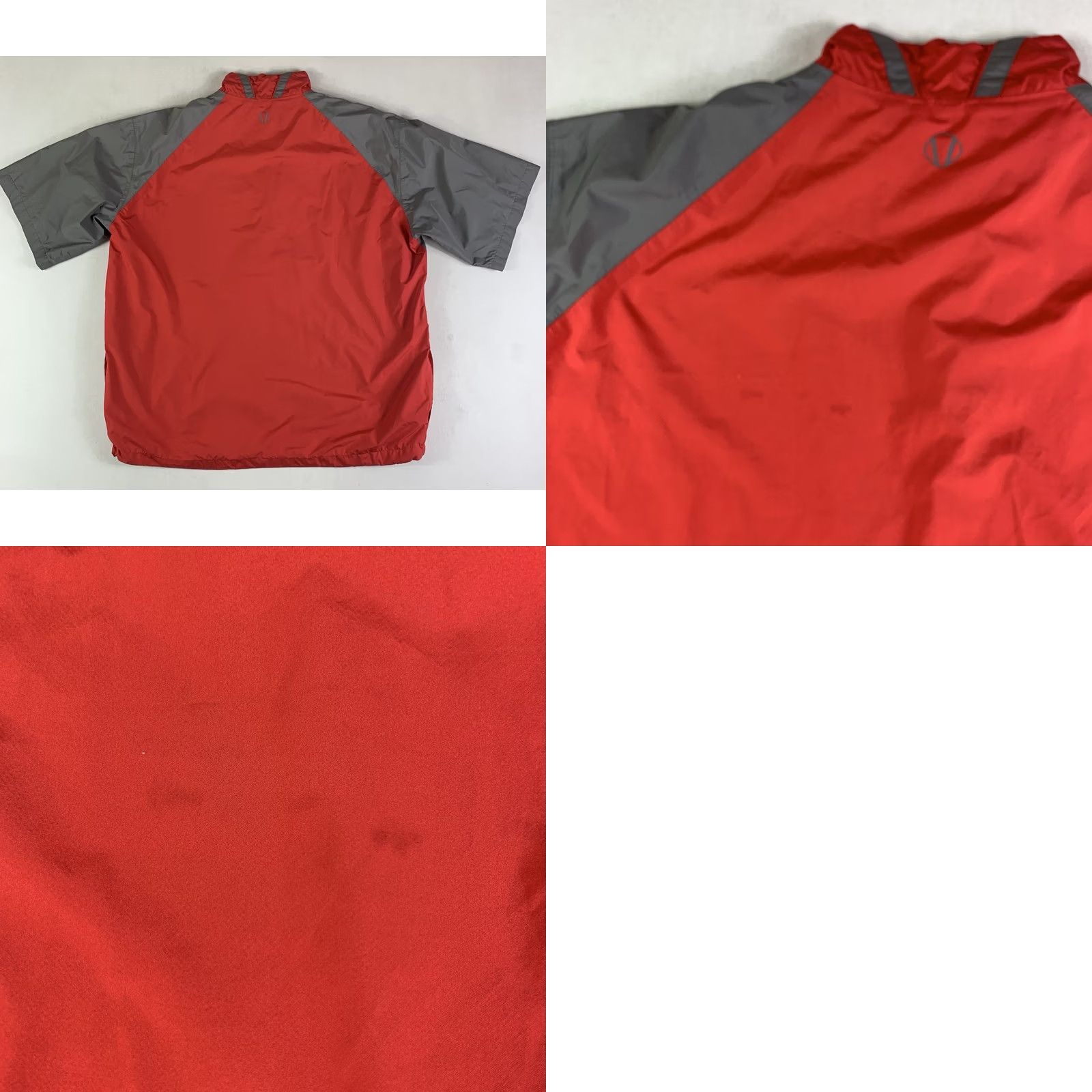 Vintage Sunice Typhoon Zephal 1/2 Zip Jacket Mens XL Red Gray Golf Pullover (Has Stain) Size US XL / EU 56 / 4 - 8 Thumbnail