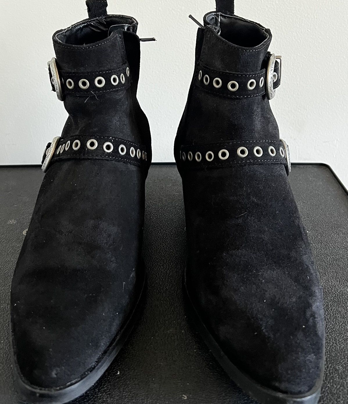 Asos ASOS DESIGN Wide Fit Cuban Heel Boots Size US 9 / EU 42 - 3 Thumbnail