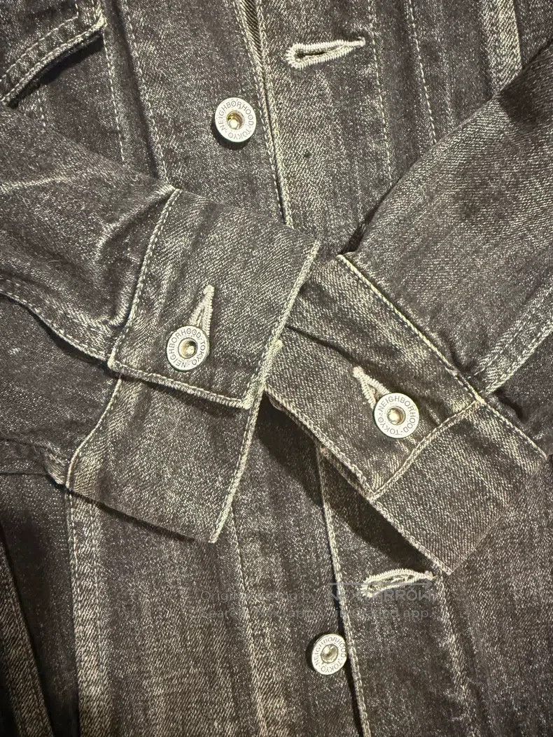 Neighborhood Neighborhood Water-washed Denim Jacket Black Size US L / EU 52-54 / 3 - 4 Thumbnail