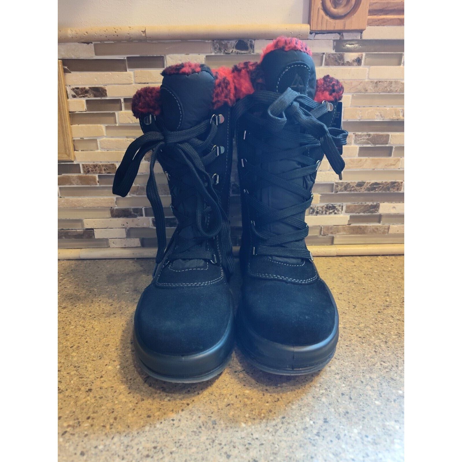 Other Alpine Design Sofia Leather Womens Boots Made Italy 6.5 $185 Size US 6.5 / IT 36.5 - 2 Thumbnail