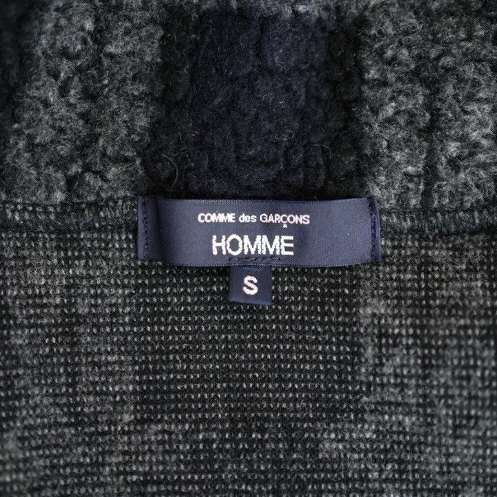 Comme des Garcons Homme NWT 25AW COMME des GARCONS HOMME Wool Fleece Jacket Check S Size US S / EU 44-46 / 1 - 8 Thumbnail