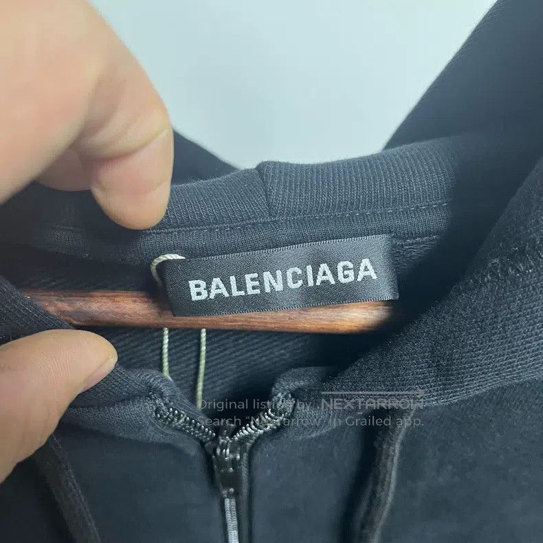 Balenciaga Balenciaga Back Logo Jacket Size US XS / EU 42 / 0 - 3 Thumbnail
