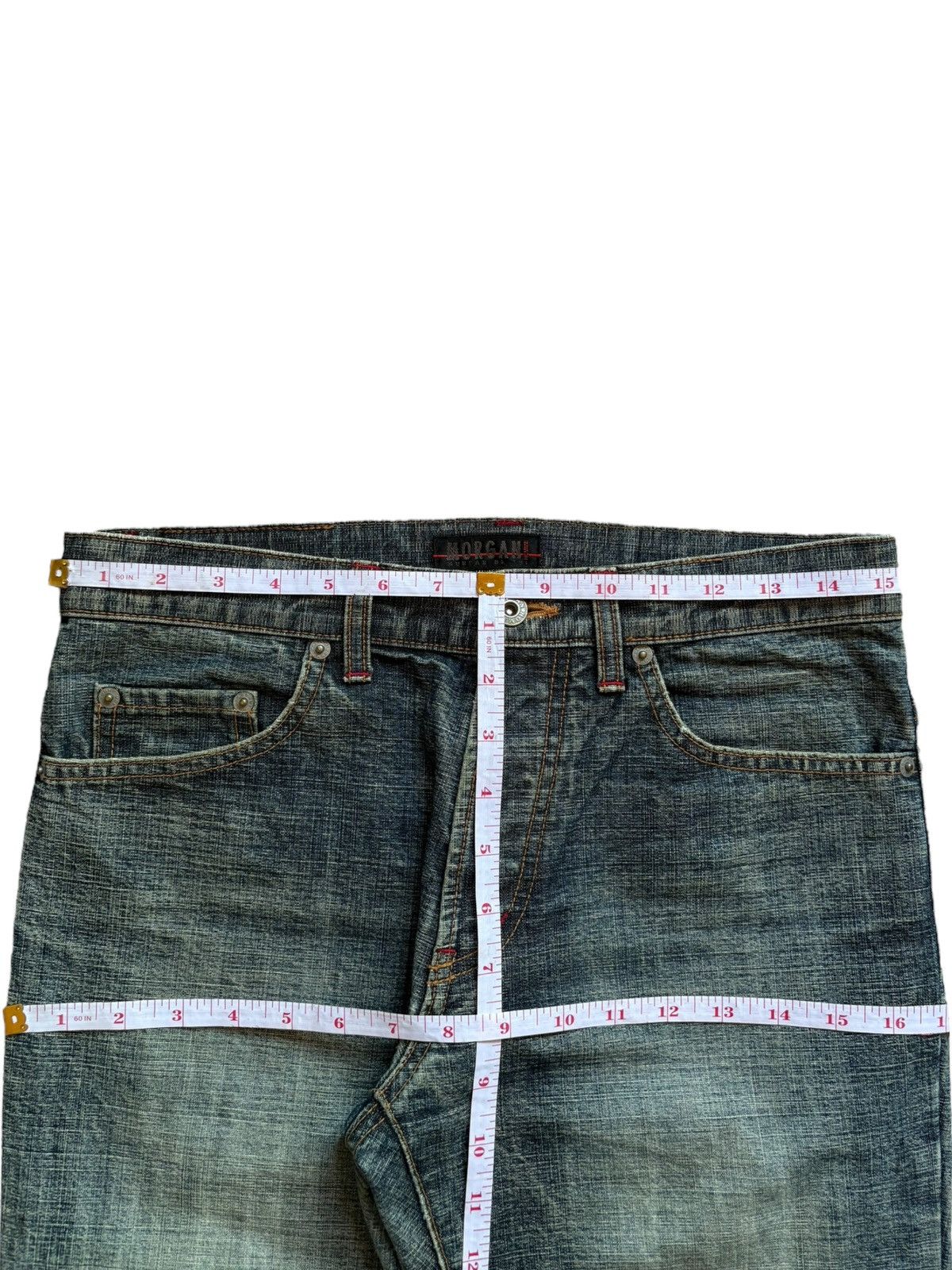 Japanese Brand × Morgan Homme Vintage Japanese Morgan Homme Mud Wash Distressed Jeans Size US 31 - 11 Thumbnail
