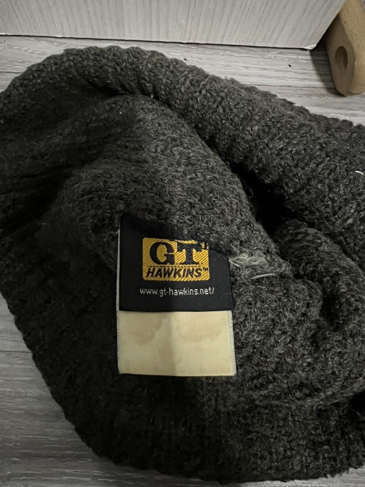 Vintage Vintage GT Hawkins Big logo Beanie Hat Size ONE SIZE - 6 Thumbnail