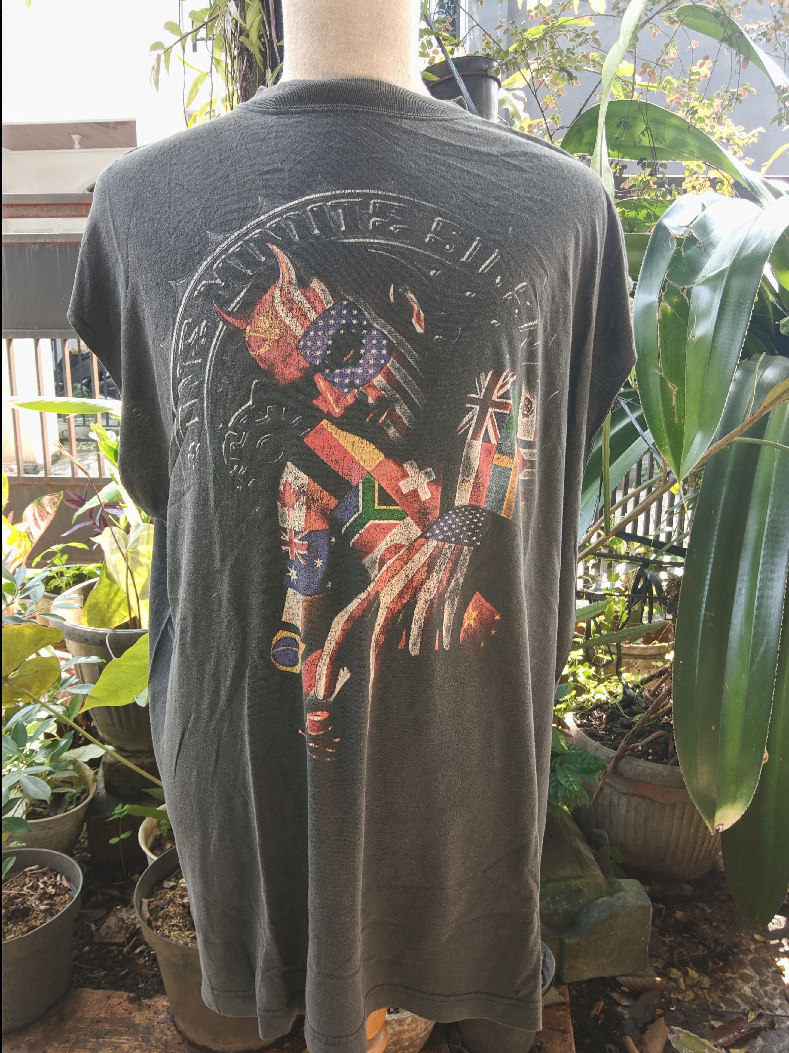 Band Tees × Rap Tees × Vintage 🌹ONE MINUTE SILENCE -XL- 🌹 Size US XL / EU 56 / 4 - 7 Thumbnail