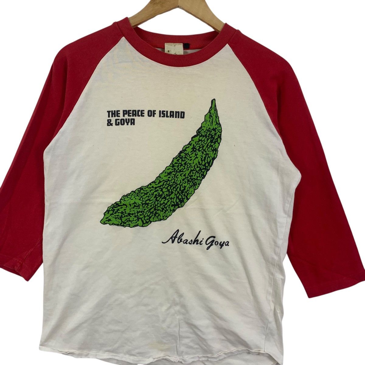 Vintage Vintage ABASHI GOYA OKINAWA Island Pop Art Tee Shirt Top Size S / US 4 / IT 40 - 4 Thumbnail