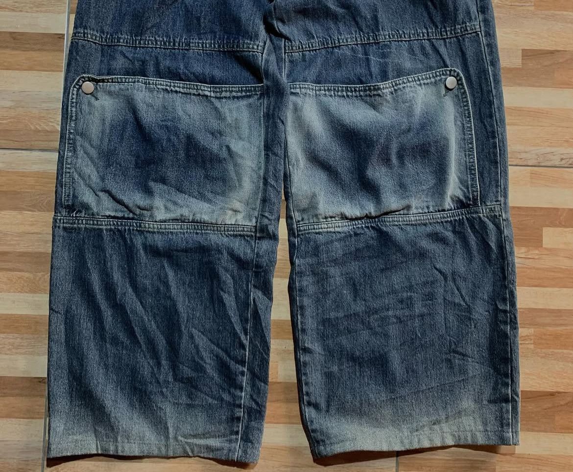 Japanese Brand 2000s Archival OOTJ Wide Baggy Jeans Pants y2k Lgb Size US 30 / EU 46 - 3 Thumbnail