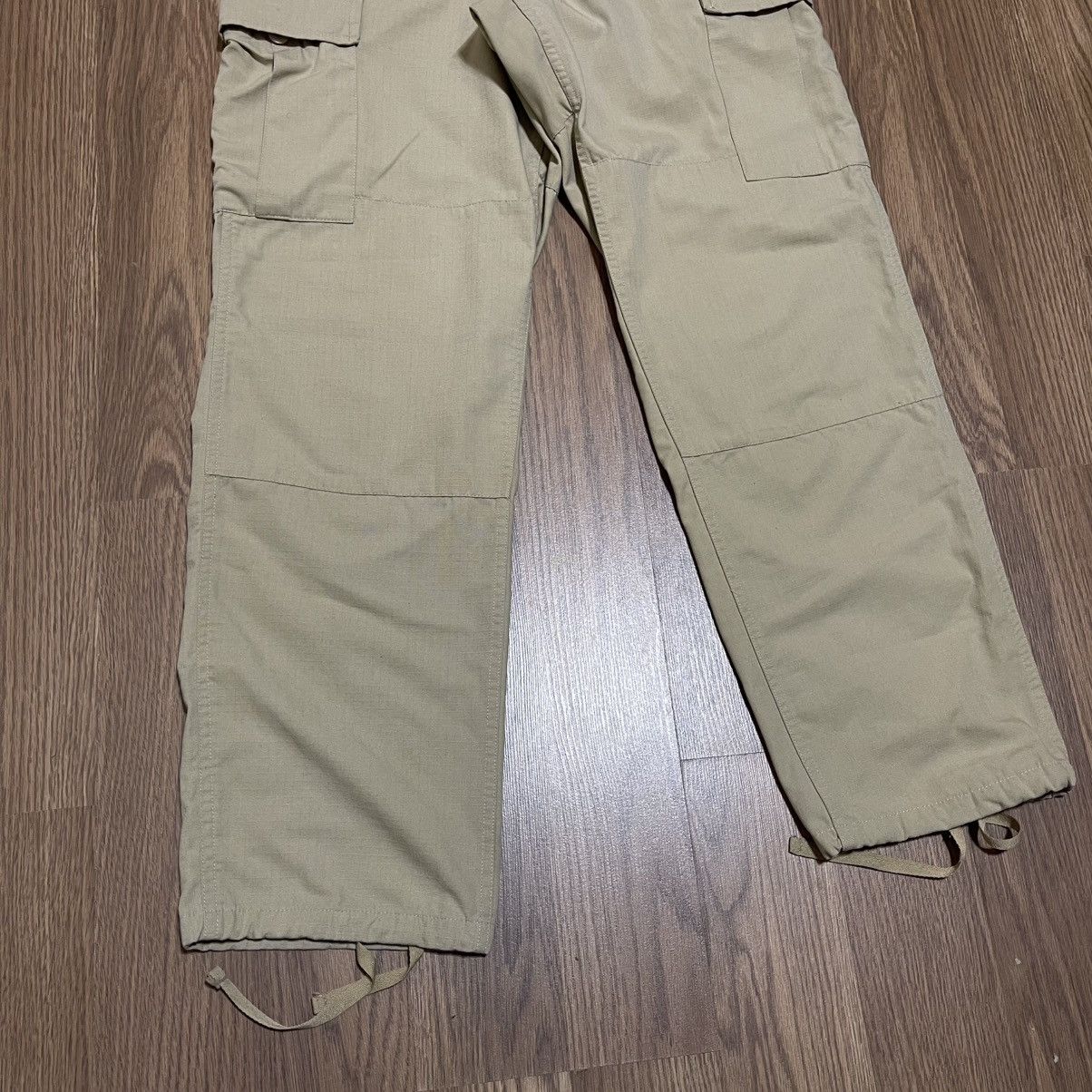 Vintage Vintage beige military style cargo pants Size US 30 / EU 46 - 4 Thumbnail