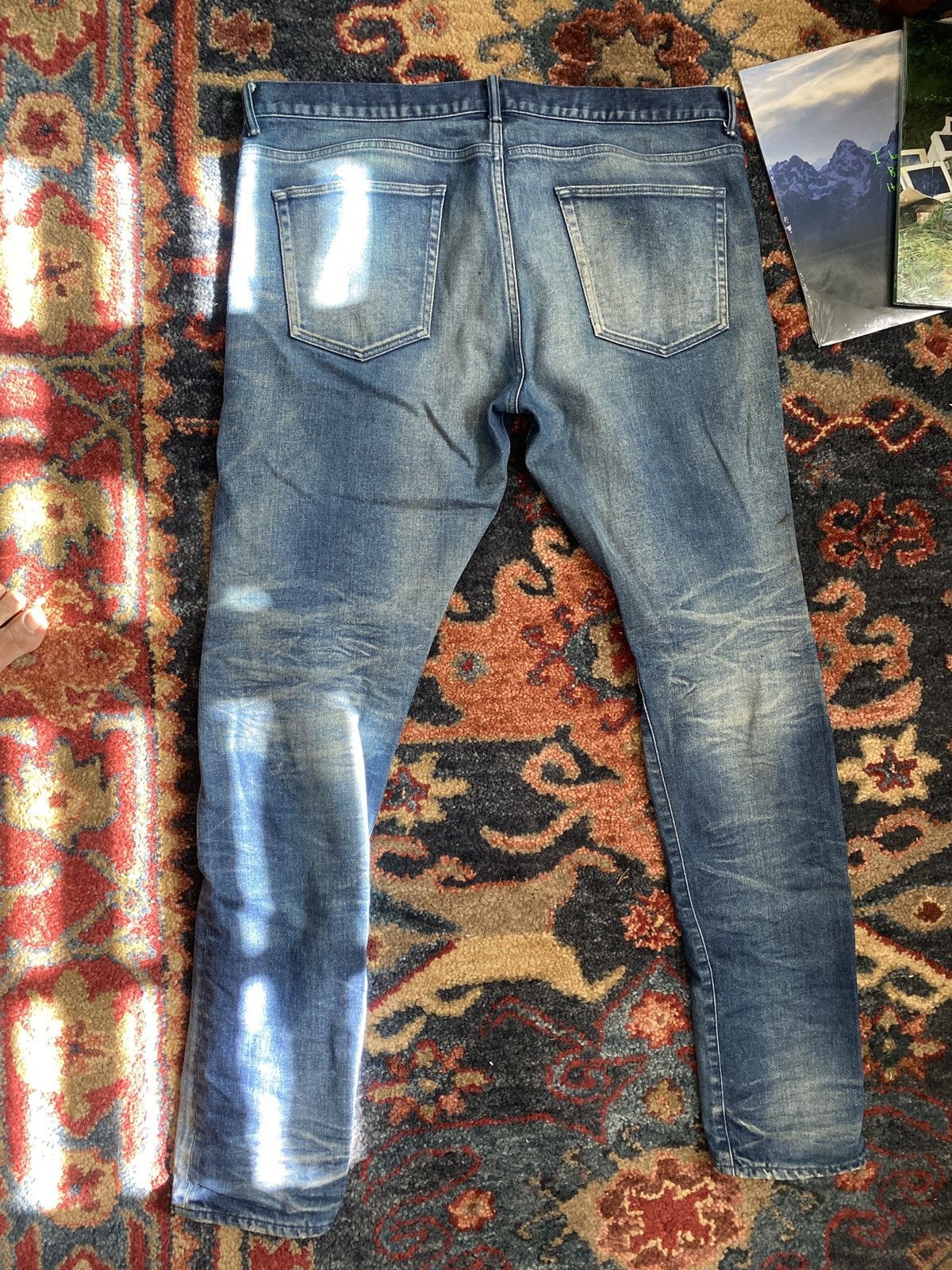 image of John Elliott Japanese Denim in Blue, Men's (Size 38)