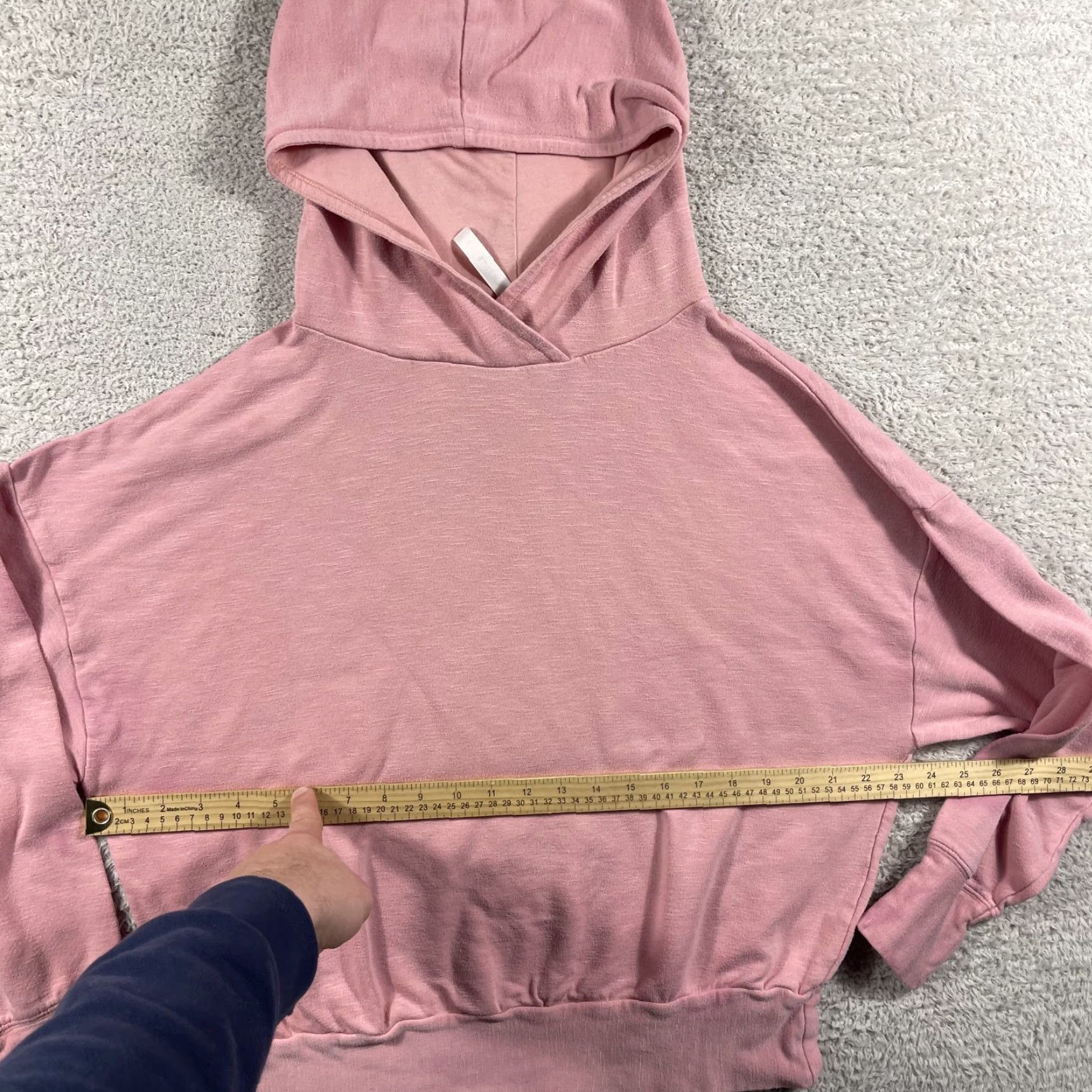 Fabletics Fabletics Go To Hoodie Pullover Womens Medium Pink Yoga Running Gym Casual Crop Size M / US 6-8 / IT 42-44 - 7 Thumbnail