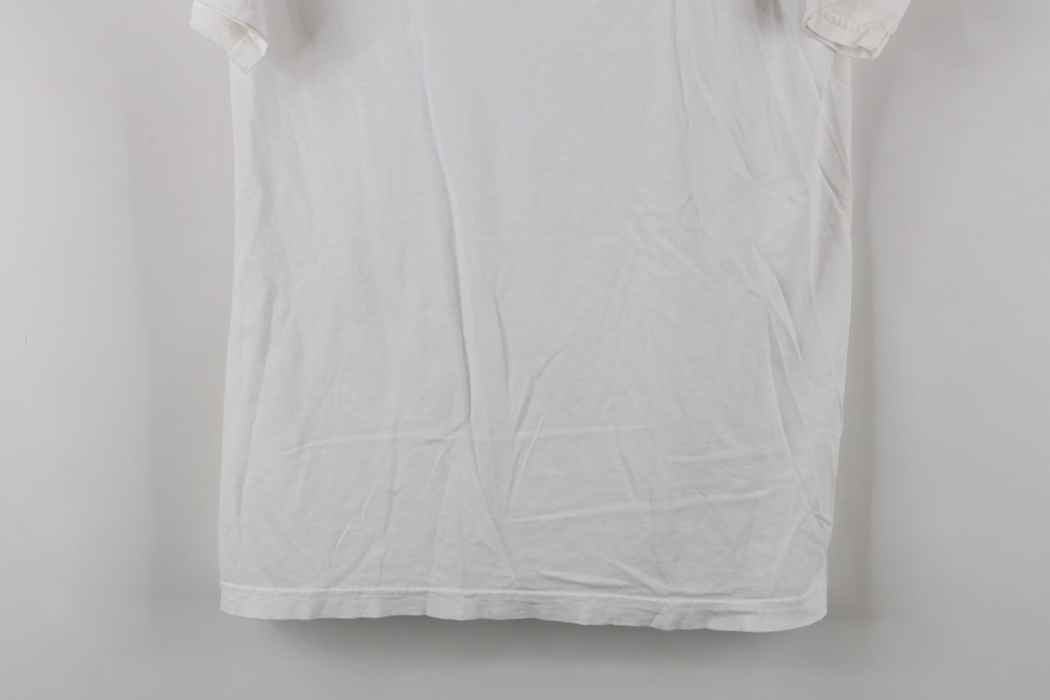 Vintage Vintage 90s Streetwear Short Sleeve V-Neck T-Shirt Cotton Size US L / EU 52-54 / 3 - 3 Thumbnail