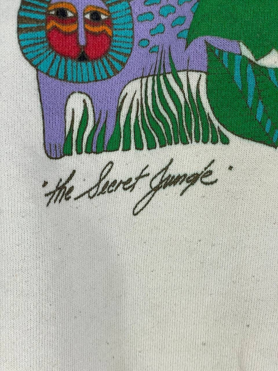 Other Vintage 80s art animal habitat amazon safari sweatshirt L Size US L / EU 52-54 / 3 - 5 Thumbnail