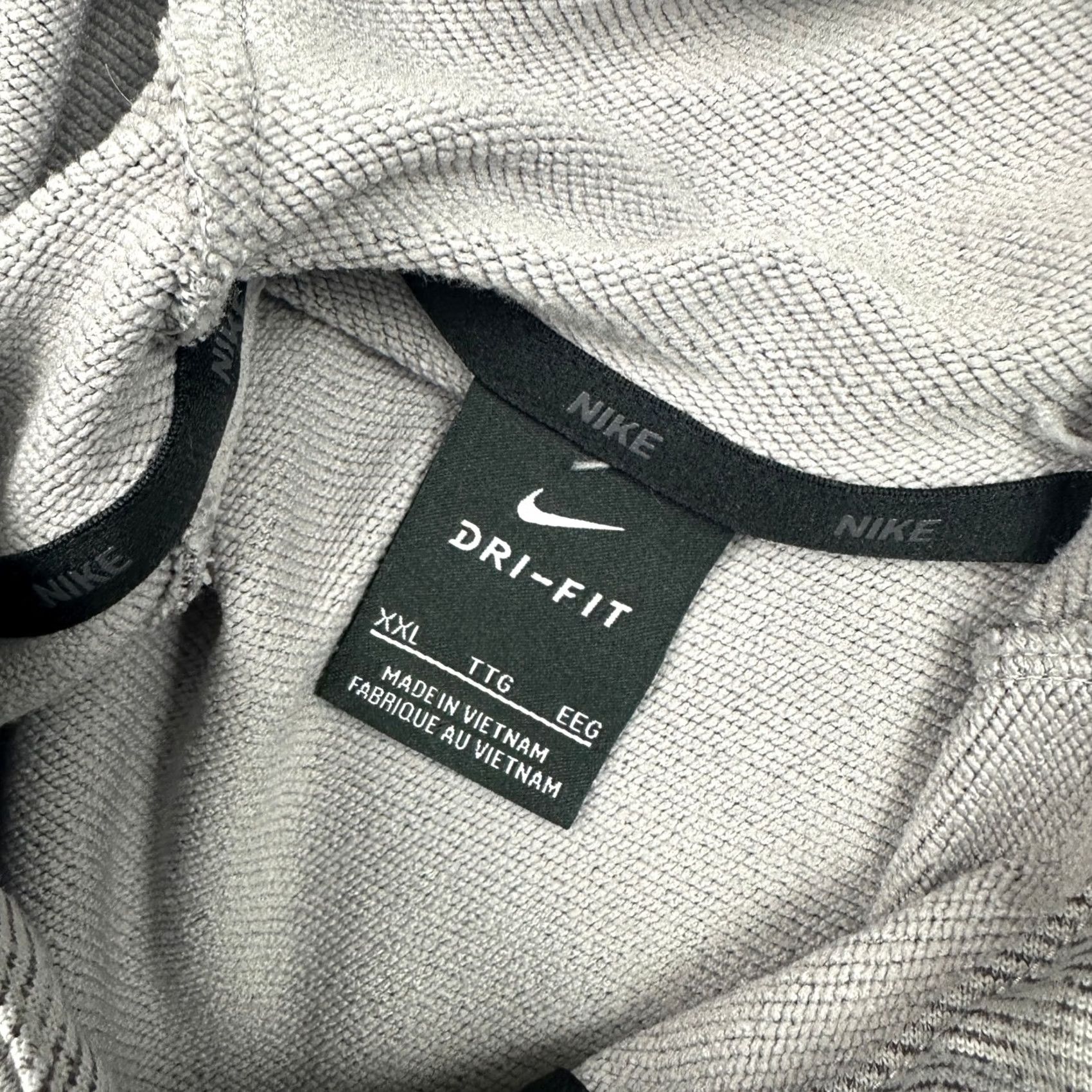 Nike Nike Hoodie Men 2XL Gray Dri-FIT Training Full Zip Swoosh XXL Size US XXL / EU 58 / 5 - 5 Thumbnail