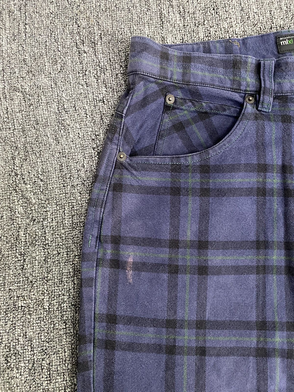 Japanese Brand BrthBreath Plaid Tartan Pant Size US 35 - 8 Thumbnail
