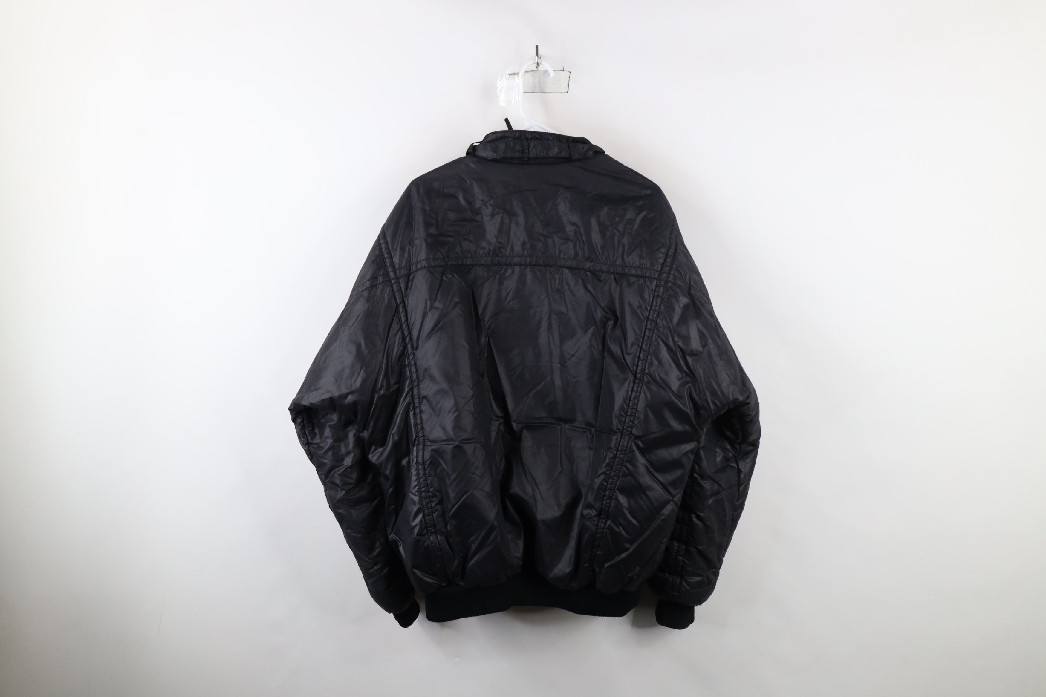 Vintage Vintage 80s 90s Cafe Racer Puffer Bomber Jacket AS IS Size US XL / EU 56 / 4 - 15 Thumbnail