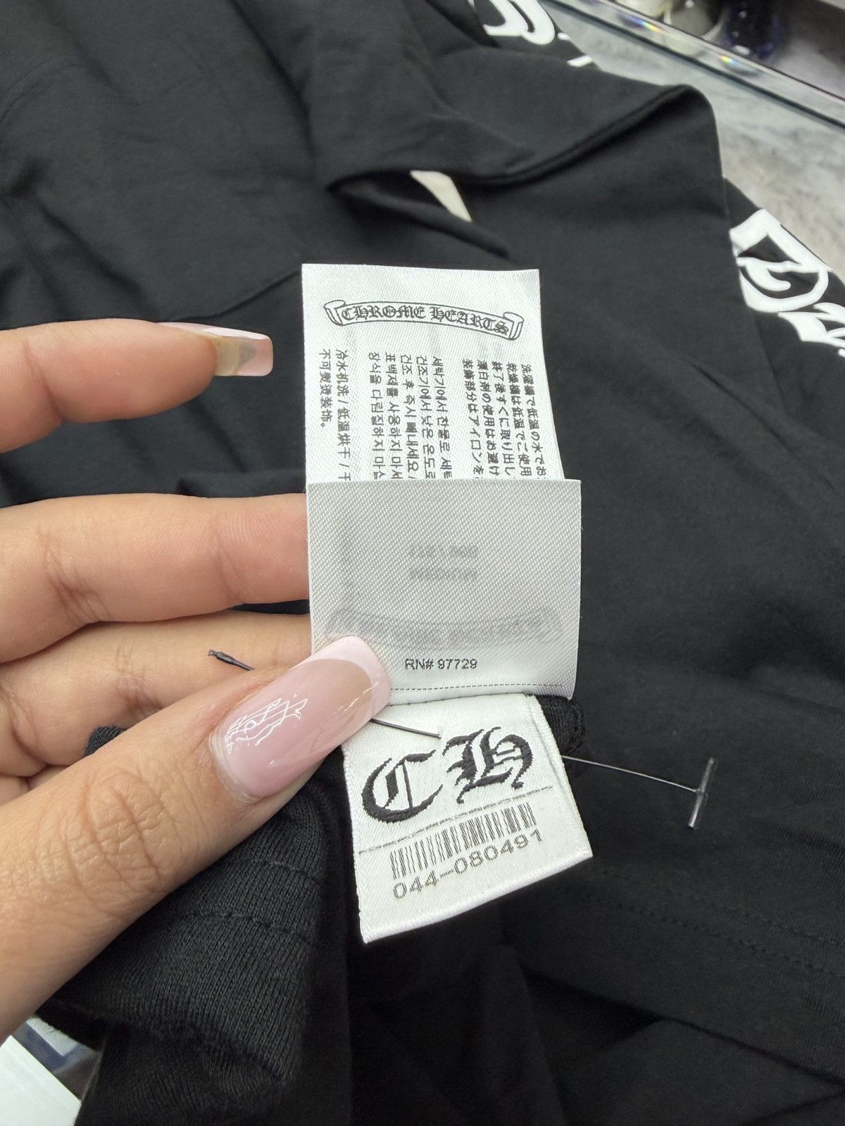 Chrome Hearts Chrome Hearts Black Longsleve Size US M / EU 48-50 / 2 - 9 Thumbnail