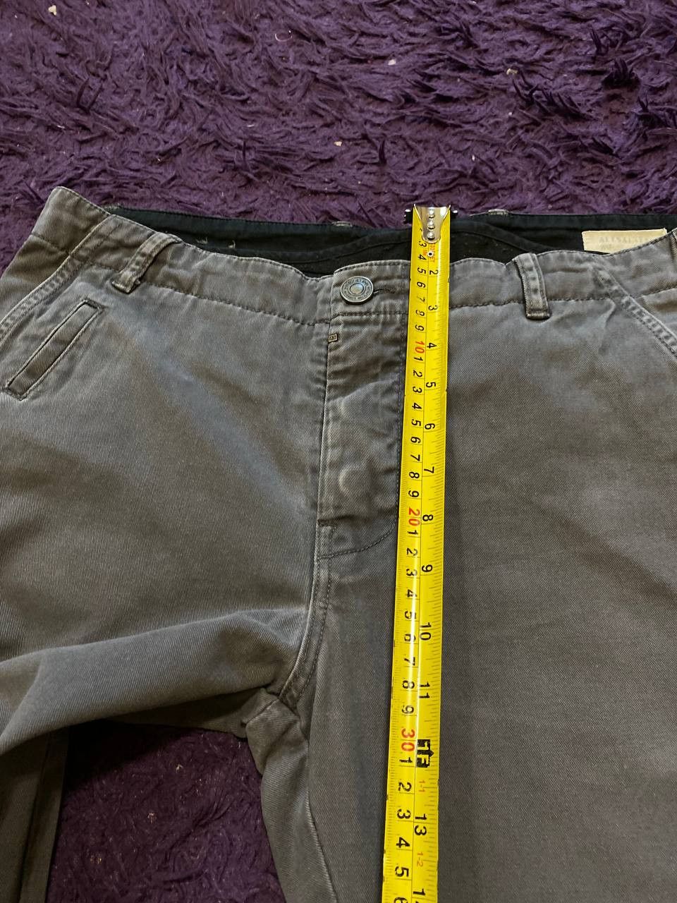 Allsaints vintage Allsaints jeans gray streetwear Y2K Size US 33 - 11 Thumbnail