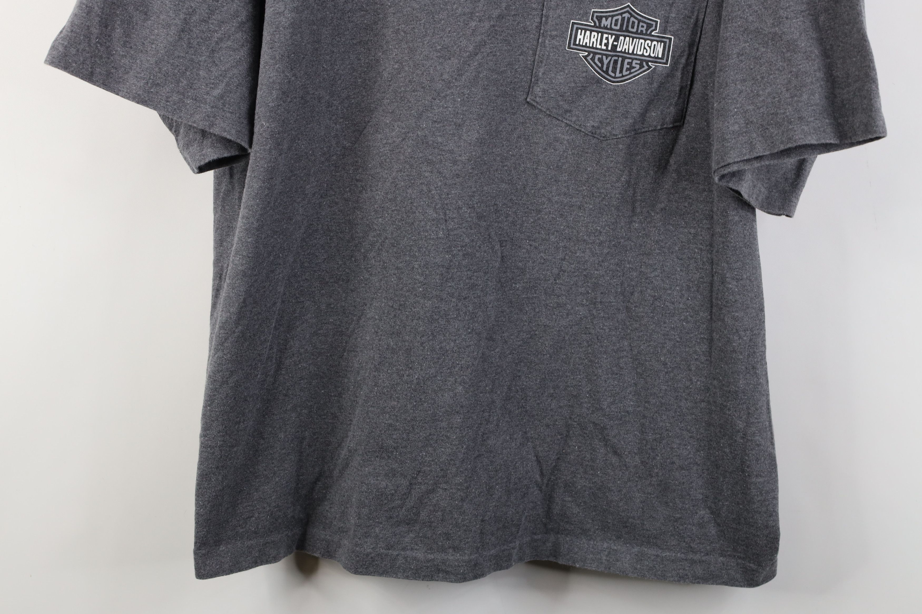 Harley Davidson Vintage Y2K 2001 Harley Davidson Motorcycles T-Shirt USA Size US XXL / EU 58 / 5 - 3 Thumbnail