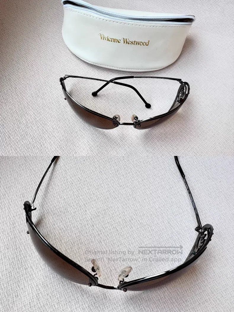 Vivienne Westwood Vivienne Westwood Vintage VW brown tinted sunglasses Size ONE SIZE - 5 Thumbnail