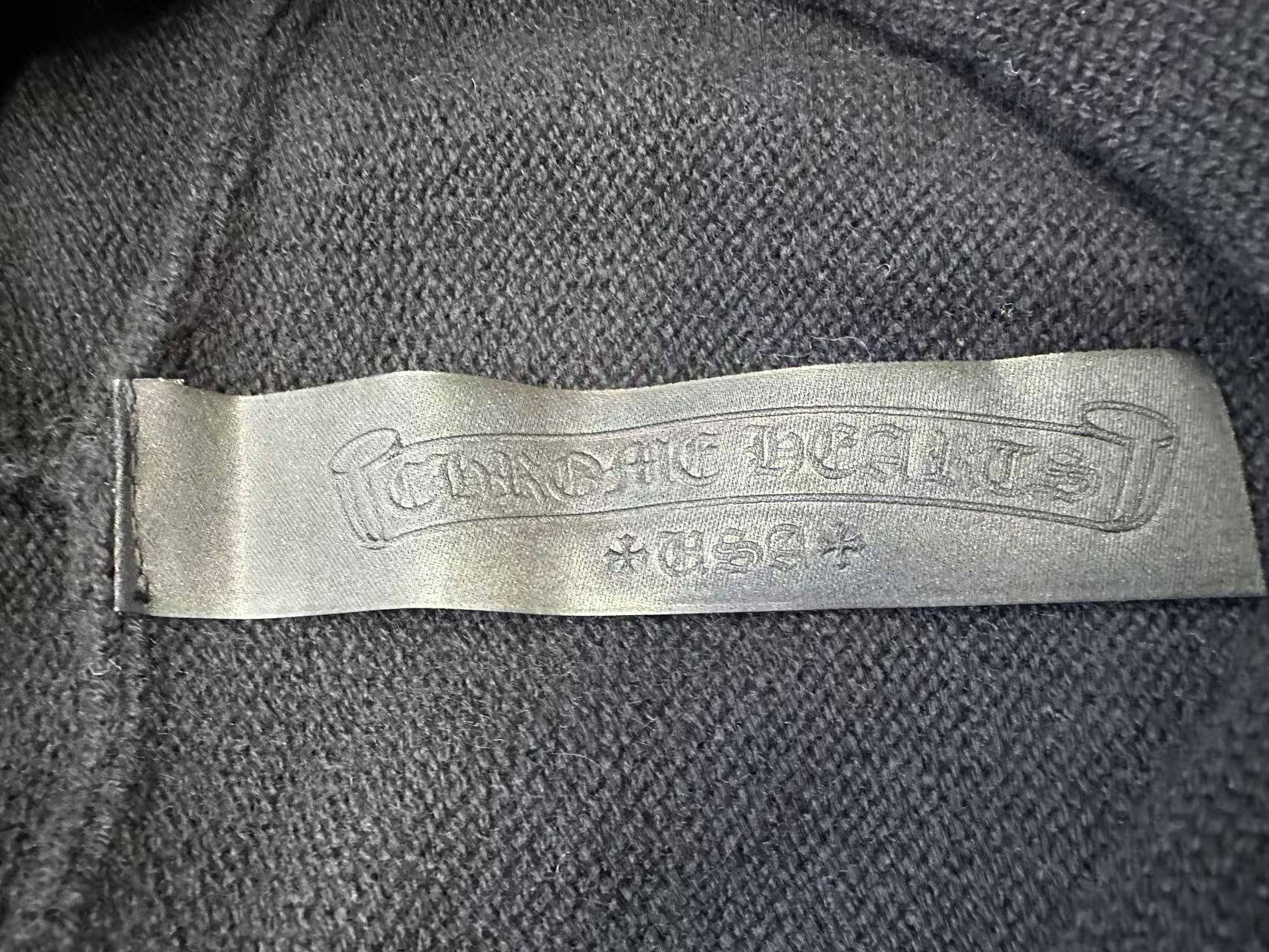 Chrome Hearts Chrome Hearts Cross Patch Cashmere Pullover Hoodie Size US L / EU 52-54 / 3 - 4 Thumbnail