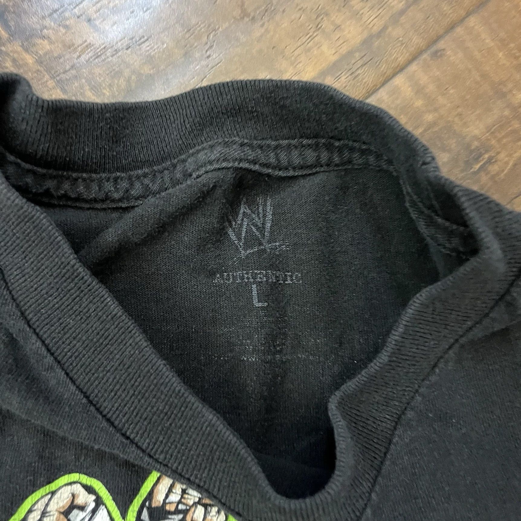 Vintage VINTAGE WWE DX Army Degeneration X Wrestling Tee T Shirt L BLACK Men Short Sleeve 1990s WWf NWO Triple H 90s Size US L / EU 52-54 / 3 - 5 Thumbnail