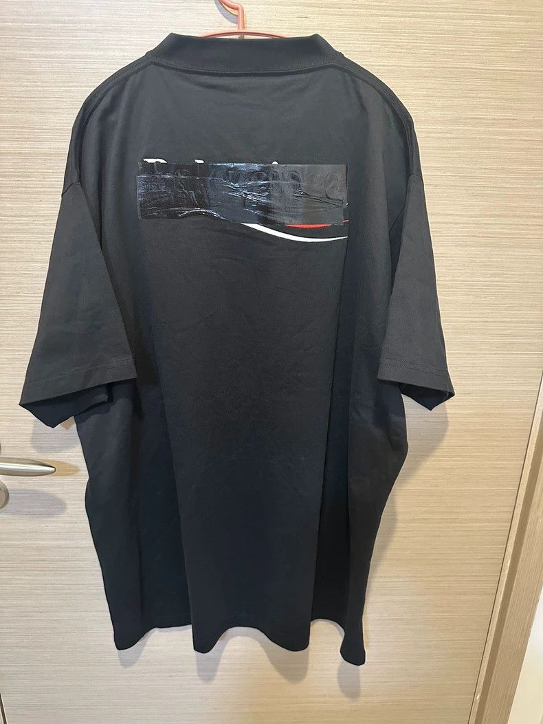 Balenciaga Balenciaga Tape Coke Short Sleeve T-Shirt Size US S / EU 44-46 / 1 - 2 Thumbnail