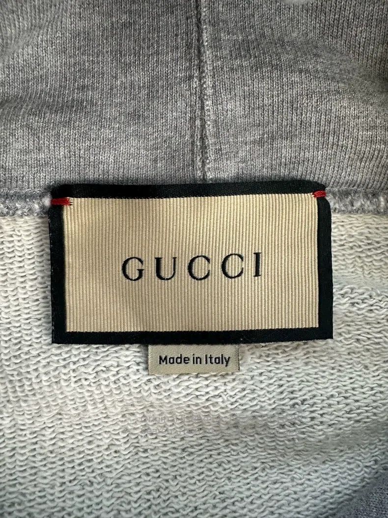 Gucci Gucci Letter kitten printed hood casual long-sleeved sweat Size US M / EU 48-50 / 2 - 8 Thumbnail