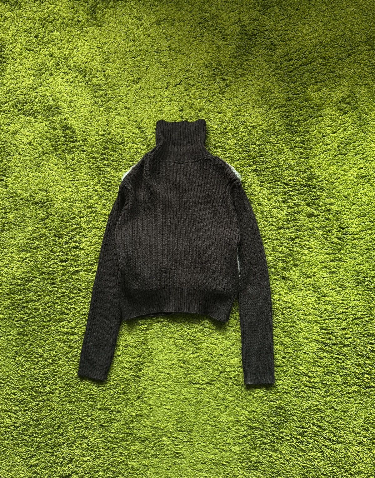 Hysteric Glamour Avant Garde Y2K Japanese LGB style ribbed fuzzy fur sweater Size M / US 6-8 / IT 42-44 - 2 Thumbnail