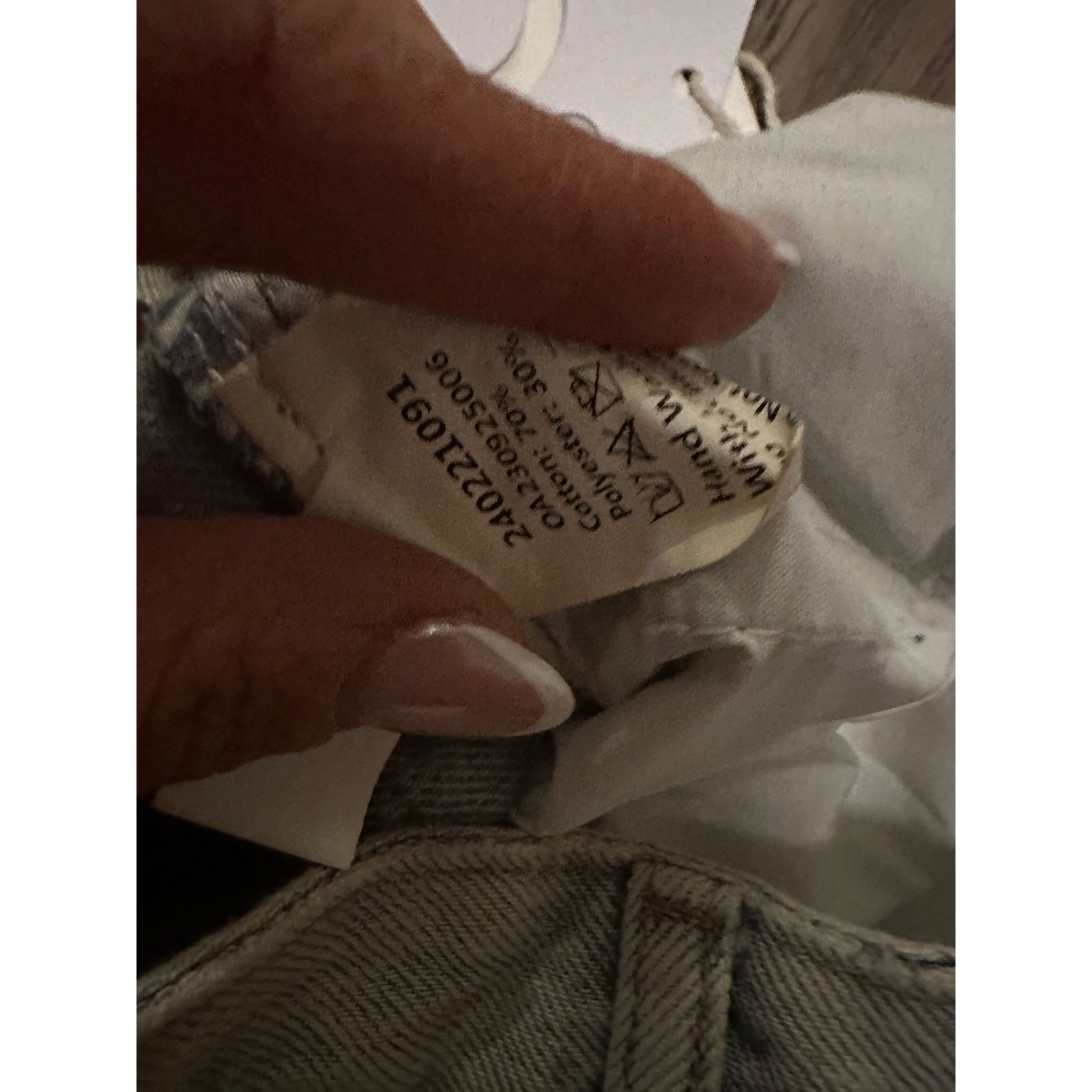 Other Commense Light Wash Blue Wide Leg High Rise Denim Jeans Size 27" / US 4 / IT 40 - 15 Thumbnail