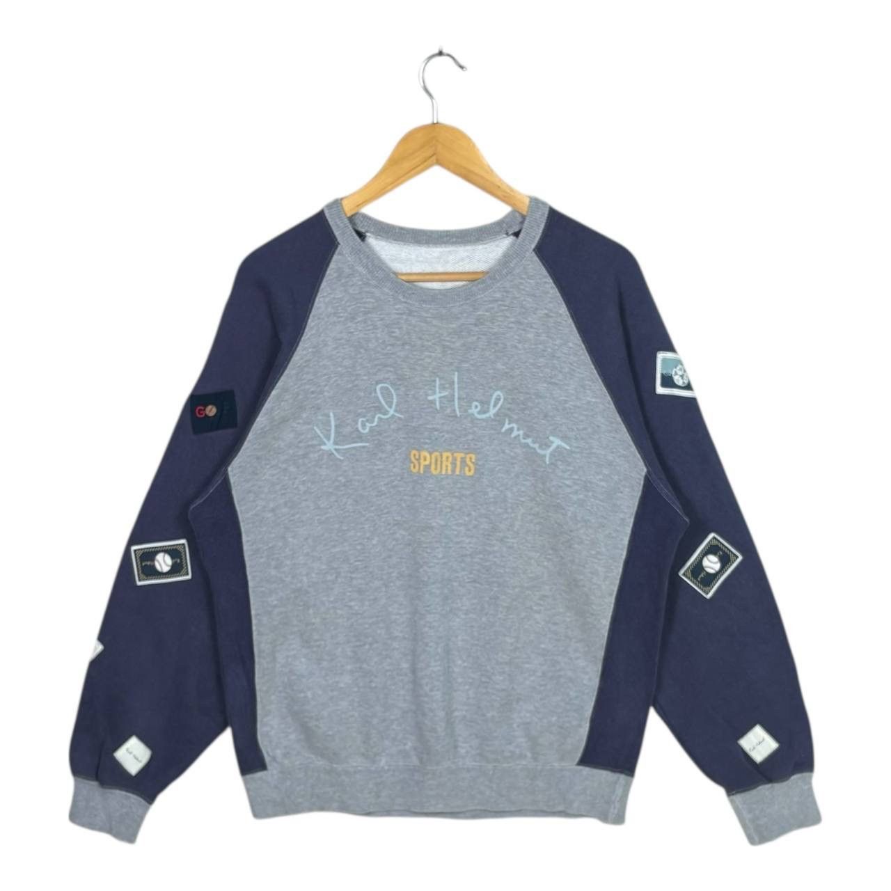 Karl Helmut Karl Helmut Sport Patch Sweatshirt Japan Archival Pink House Size US M / EU 48-50 / 2 - 1 Thumbnail