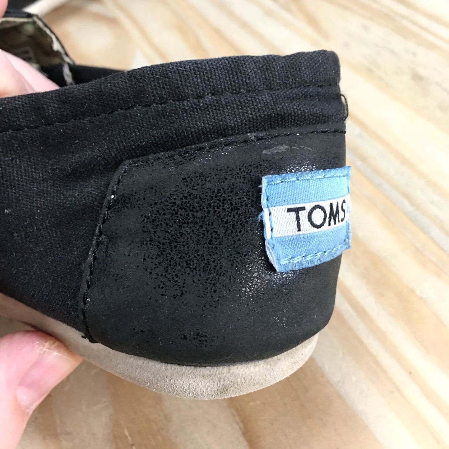 Toms TOMS Alpargata Slip On Women’s 9 Black Casual Low Top Round Toe Shoes Size M / US 6-8 / IT 42-44 - 7 Thumbnail